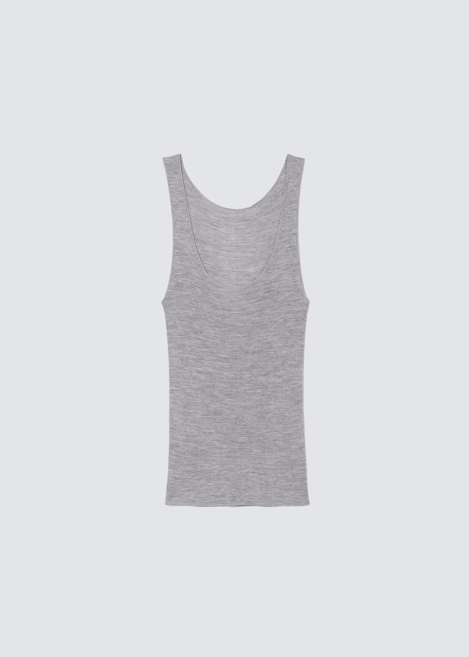 Becky, Medium Grey Melange, Tank Top - Lindner Fashion