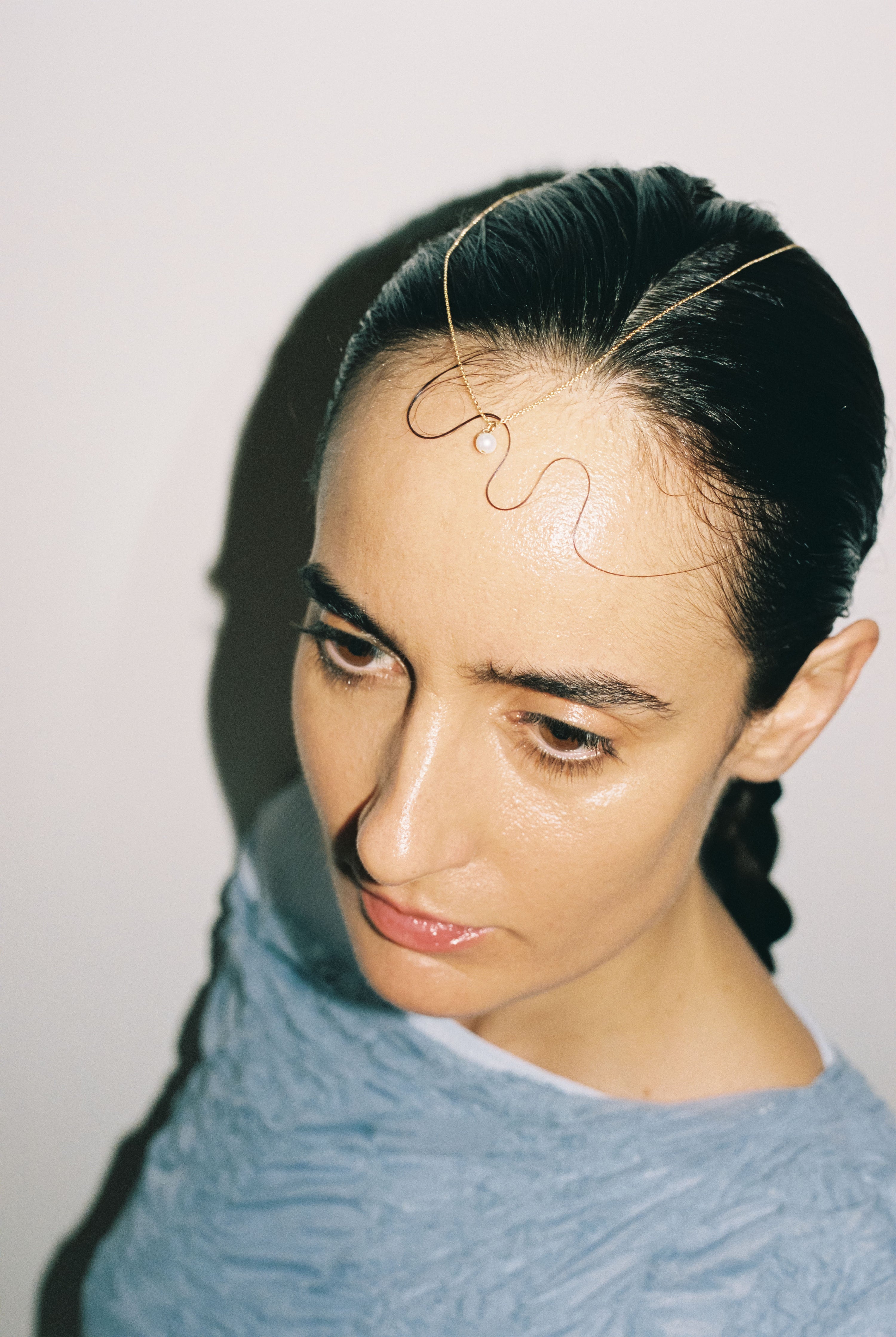 Big Pearl Neck, 925er Siver/Freshwater Pearl, Kette - Lindner Fashion