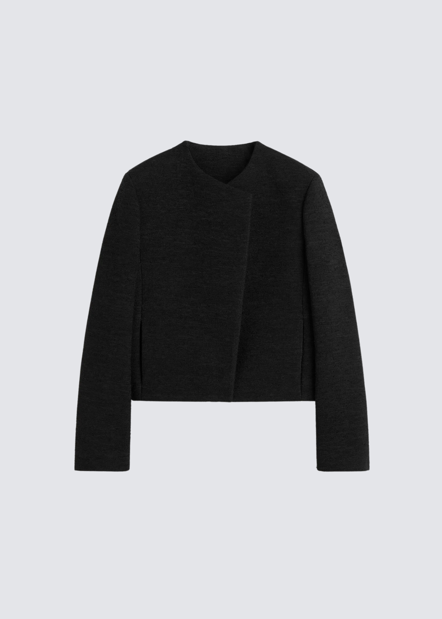 Black, Bouclé-Jacket - Lindner Fashion
