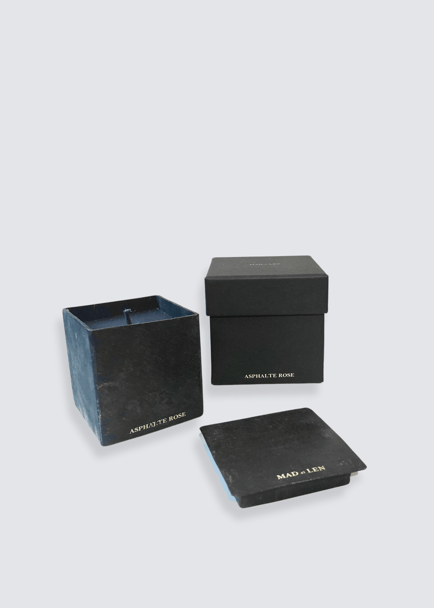 Black Box, Asphalte Rose, Scented Candle - Lindner Fashion