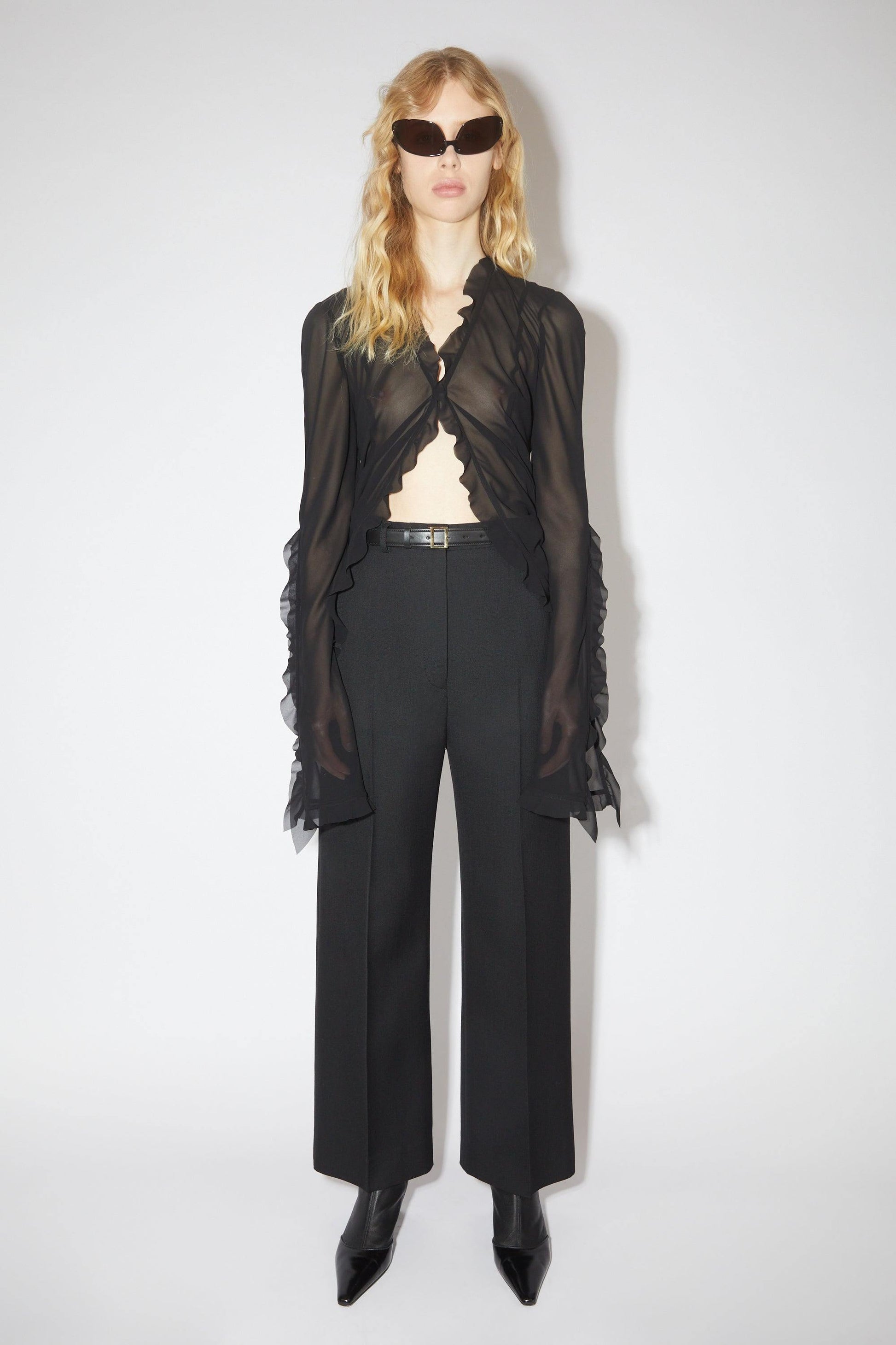 Black/Gold, Belt - Lindner Fashion