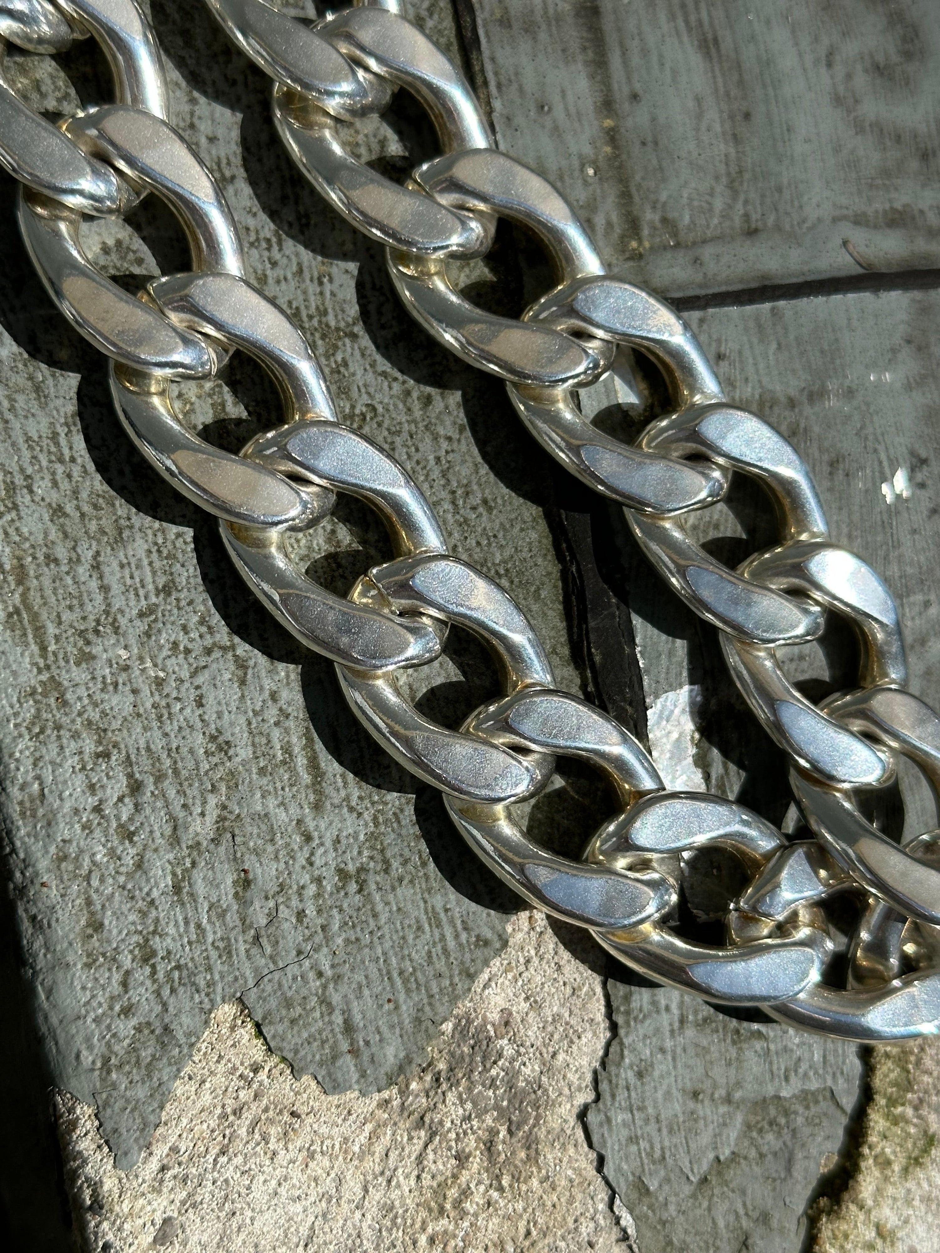 Bold Grand Collier, Silver, Kette - Lindner Fashion