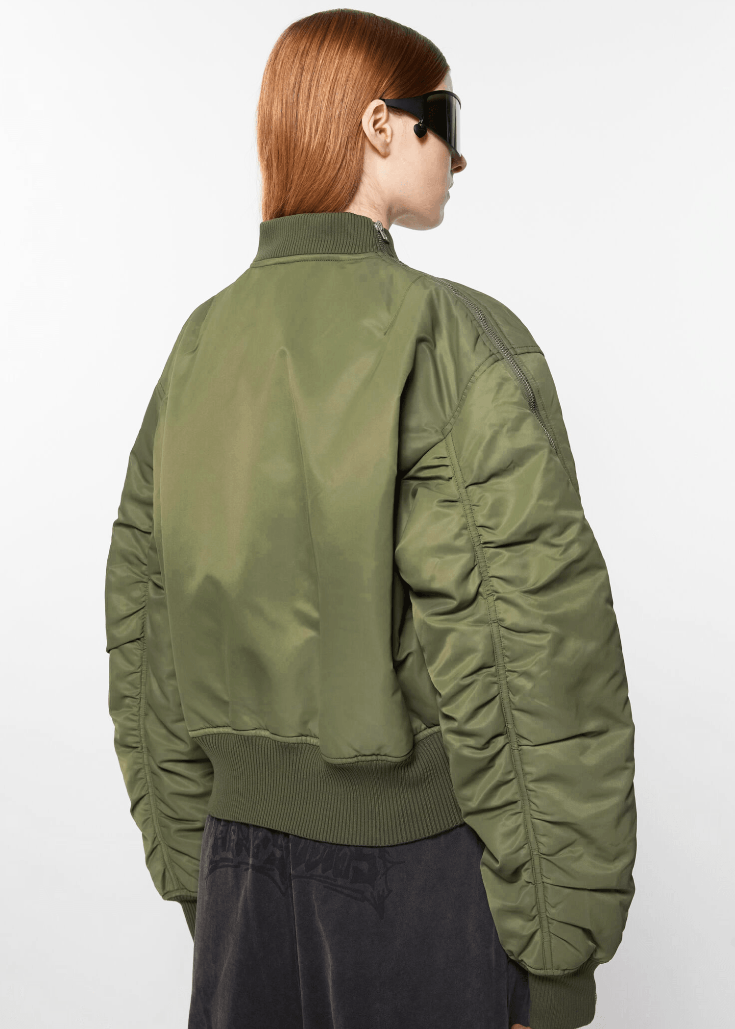 Bomber, Hunter Green, Jacket - Lindner Fashion