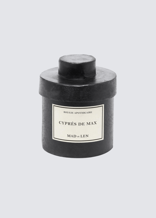 Bougie Apothicaire, Cypres De Max, Scented Candle, - Lindner Fashion