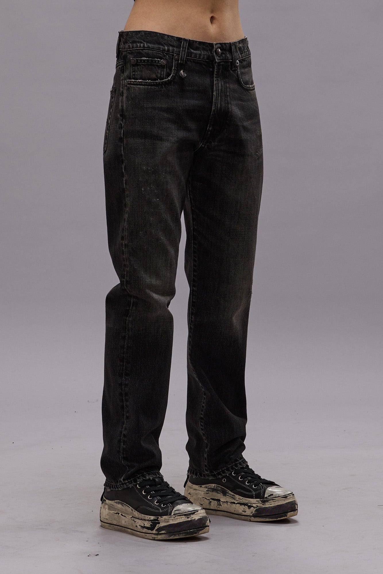 Boyfriend, Alton Black, Jeans - Lindner Fashion