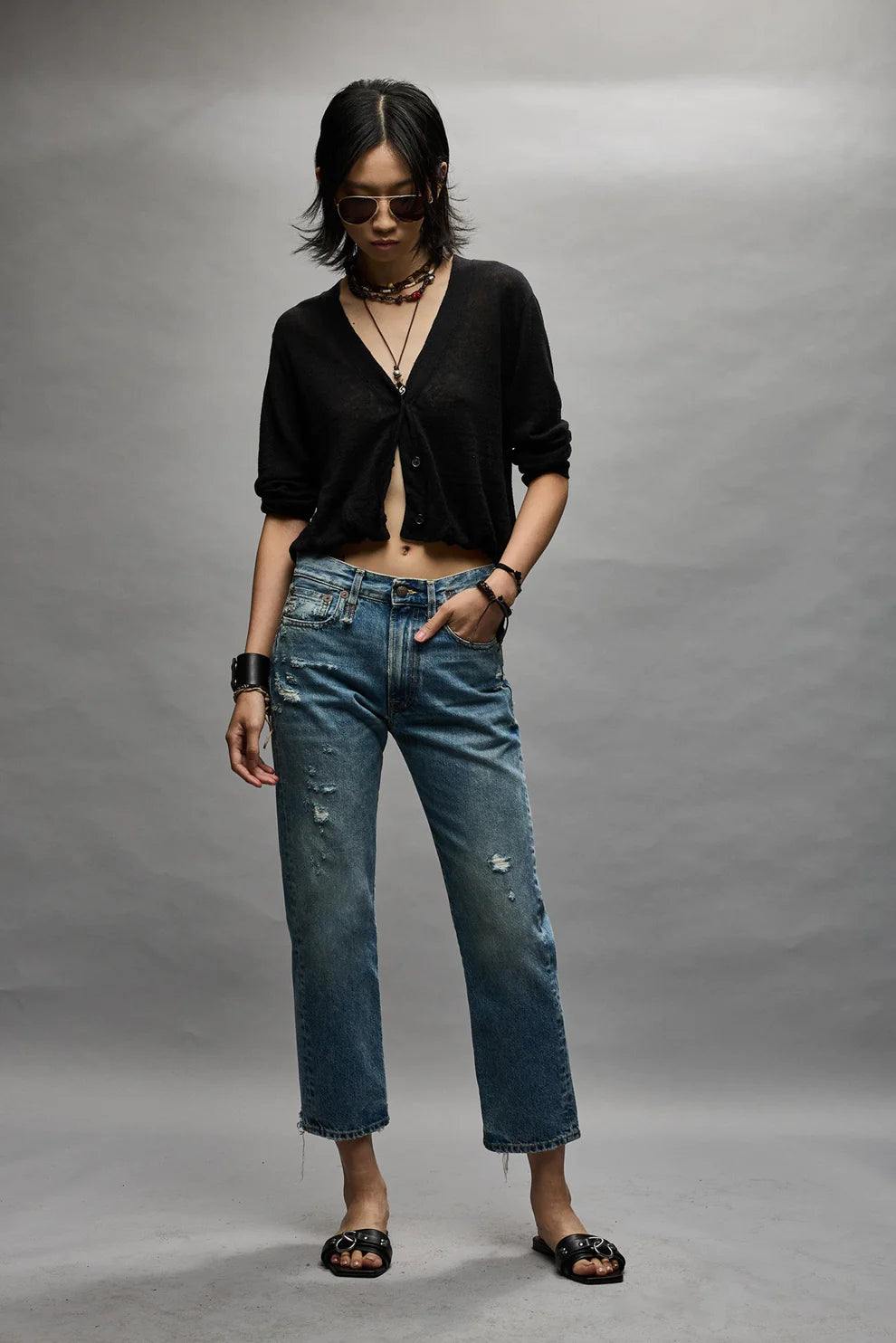 Boyfriend Jean, Bain, Jeans - Lindner Fashion