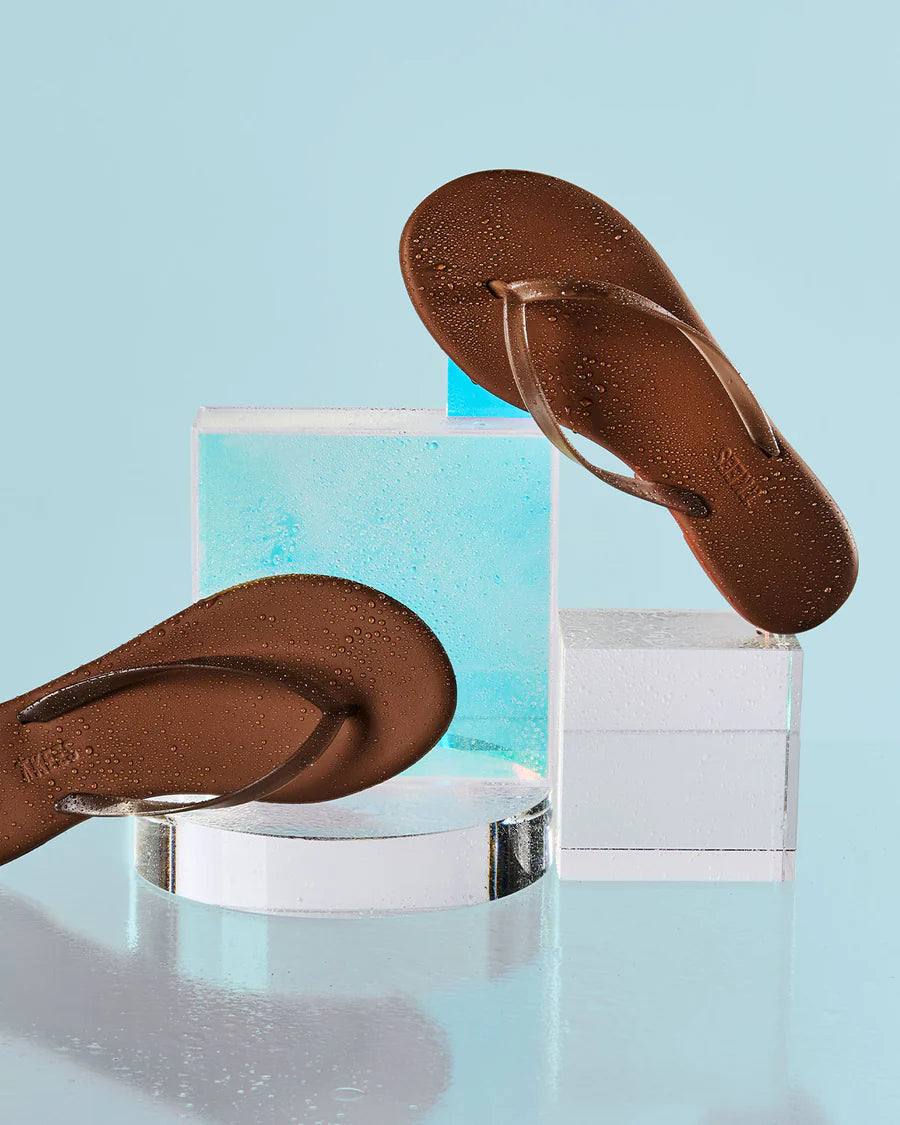 Tkees, Aqua, Brun, Flip Flop