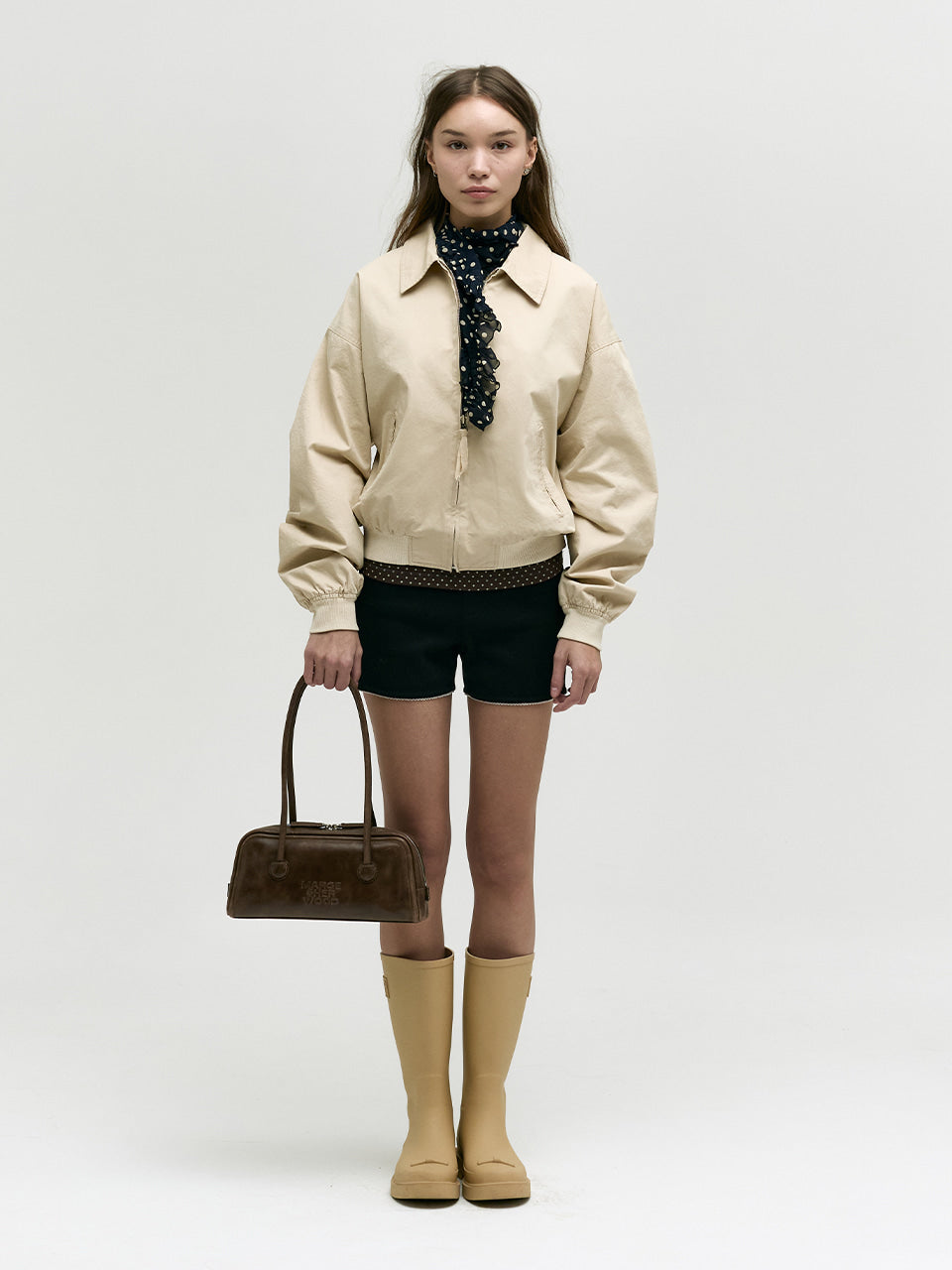 Soft Baguette, Washed Brown, Tasche