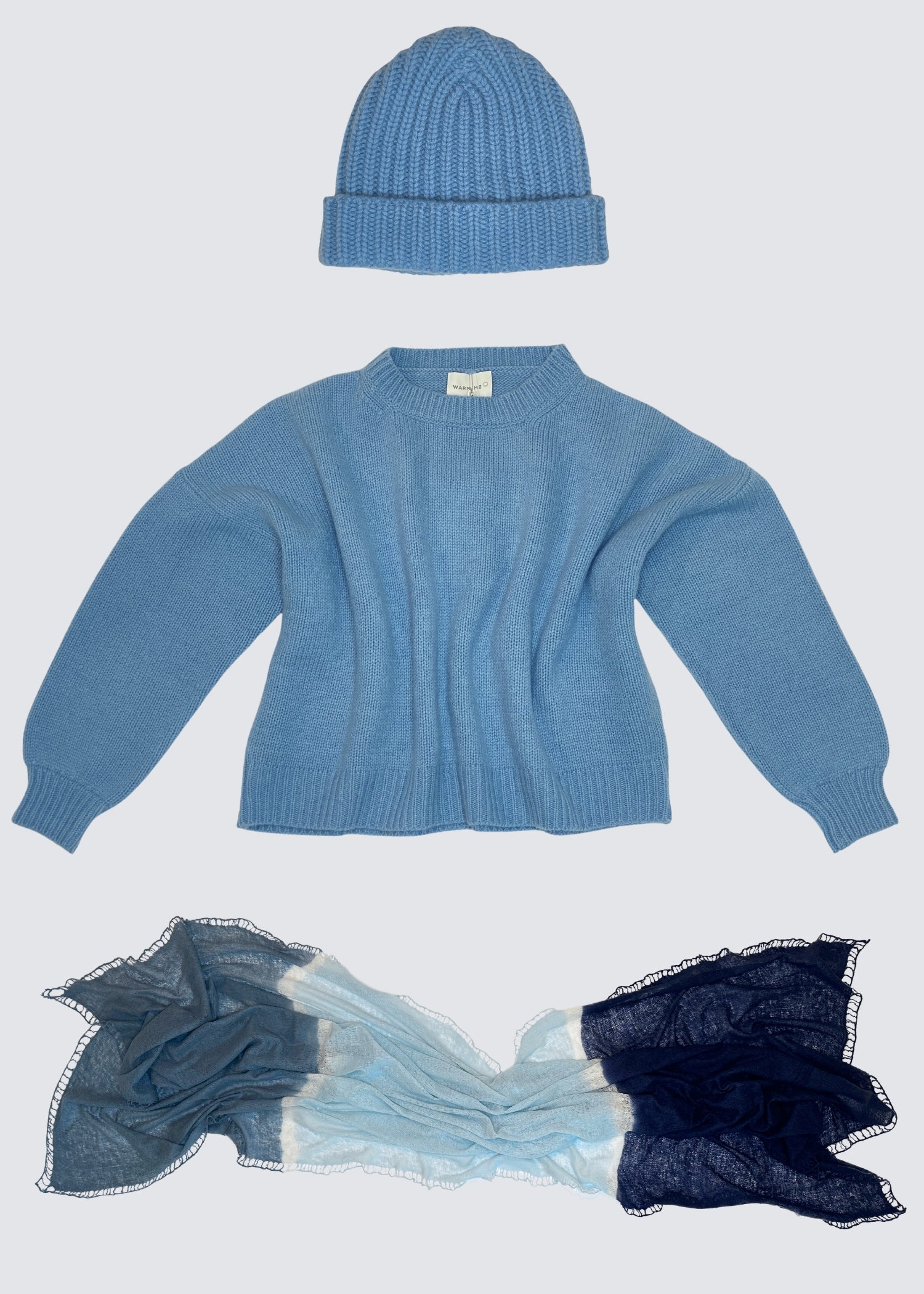 Camille, Parisian Blue, Pullover - Lindner Fashion