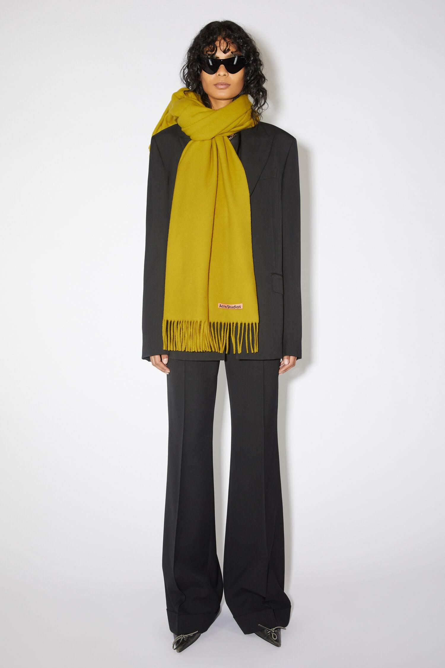 Canada, Acid Yellow, Scarf - Lindner Fashion