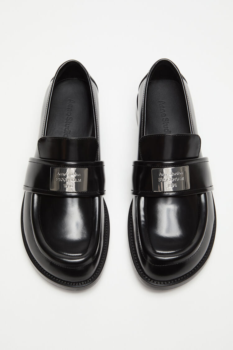 Chunky, Black, Loafer - Lindner Fashion