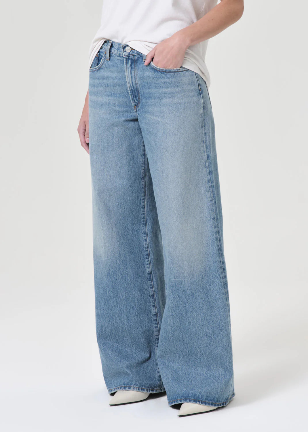 Clara, Low Rise Baggy, Signal, Jeans - Lindner Fashion