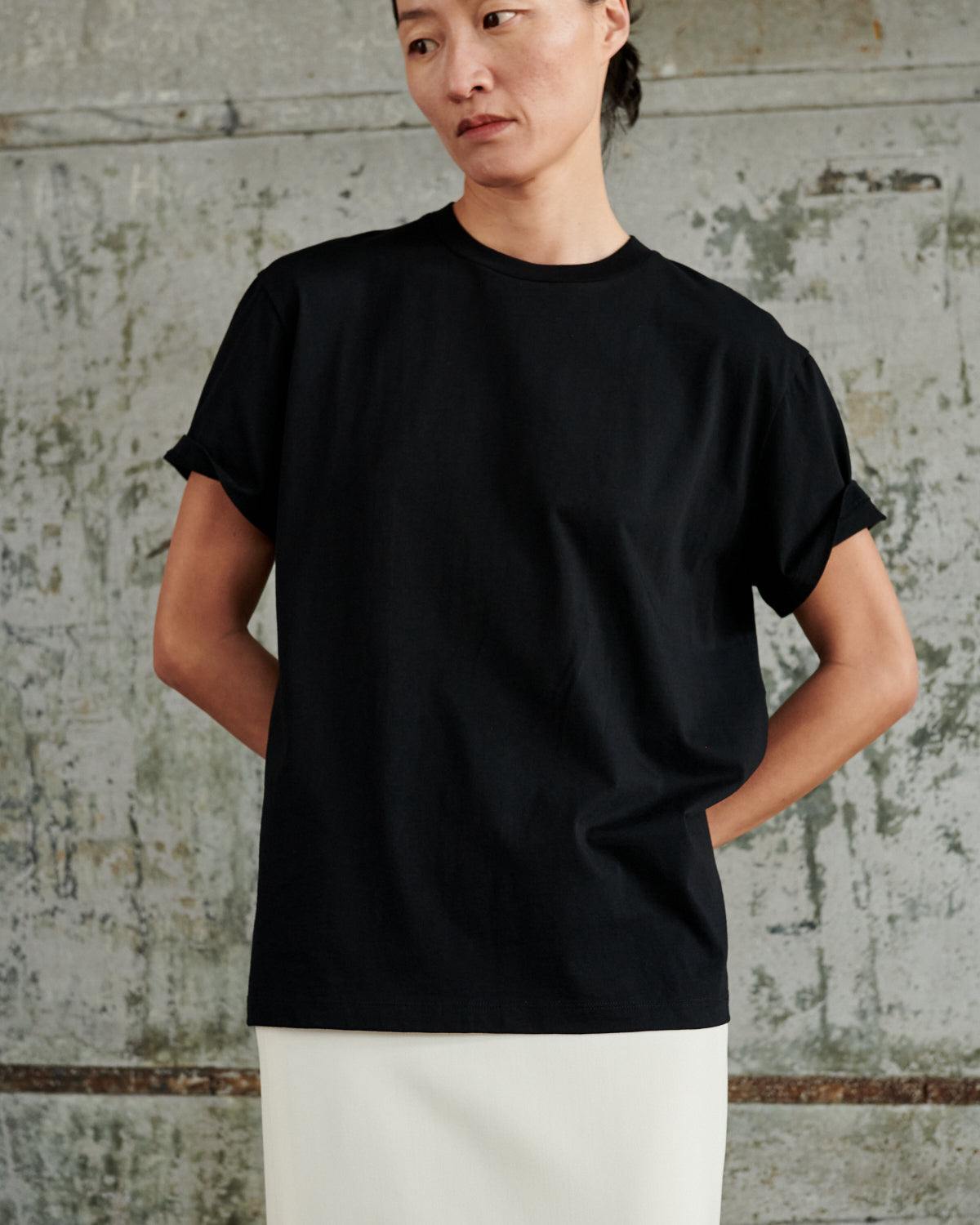 Classic, Black, T-Shirt - Lindner Fashion