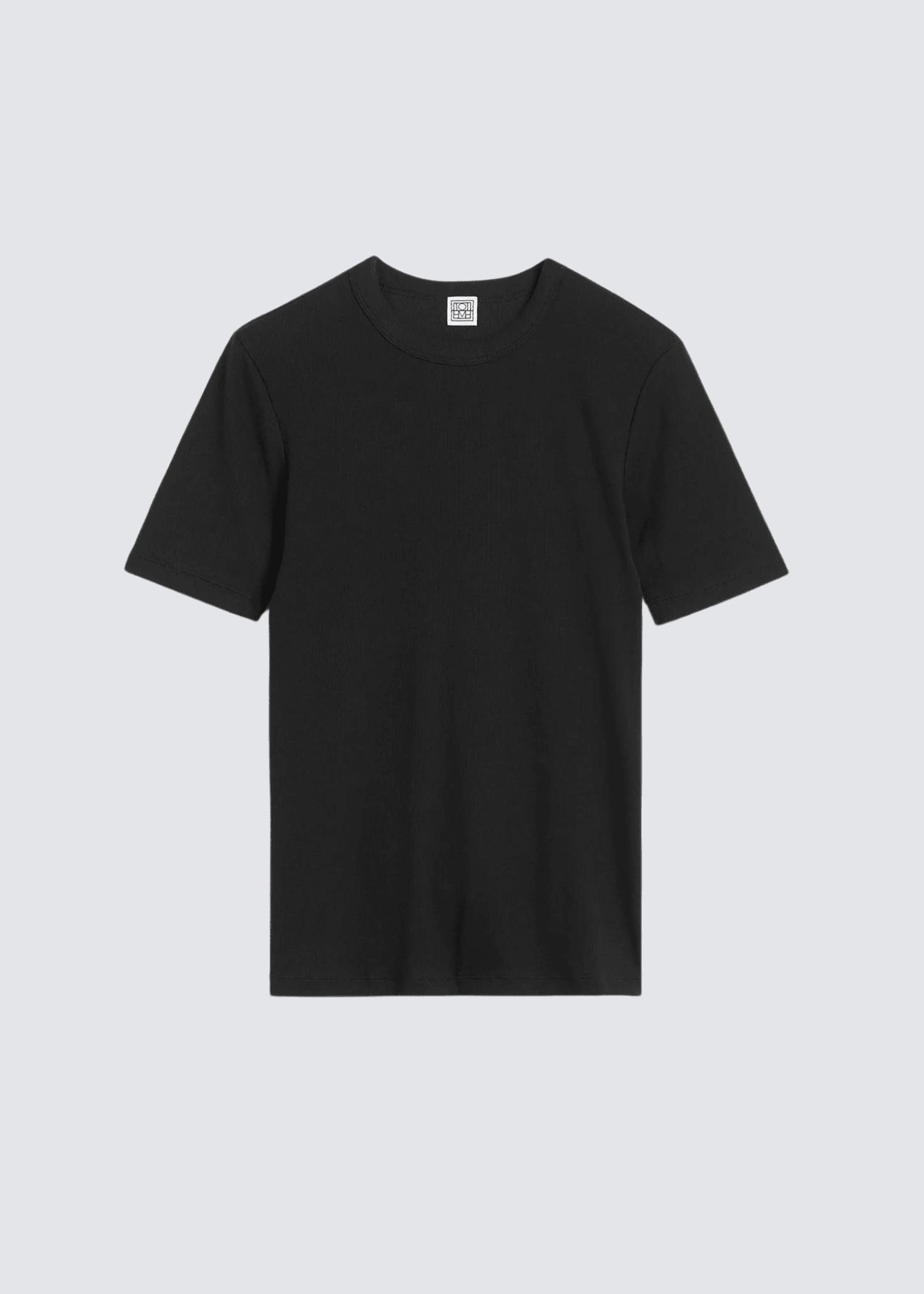 Classic Rib, Black, T-Shirt - Lindner Fashion