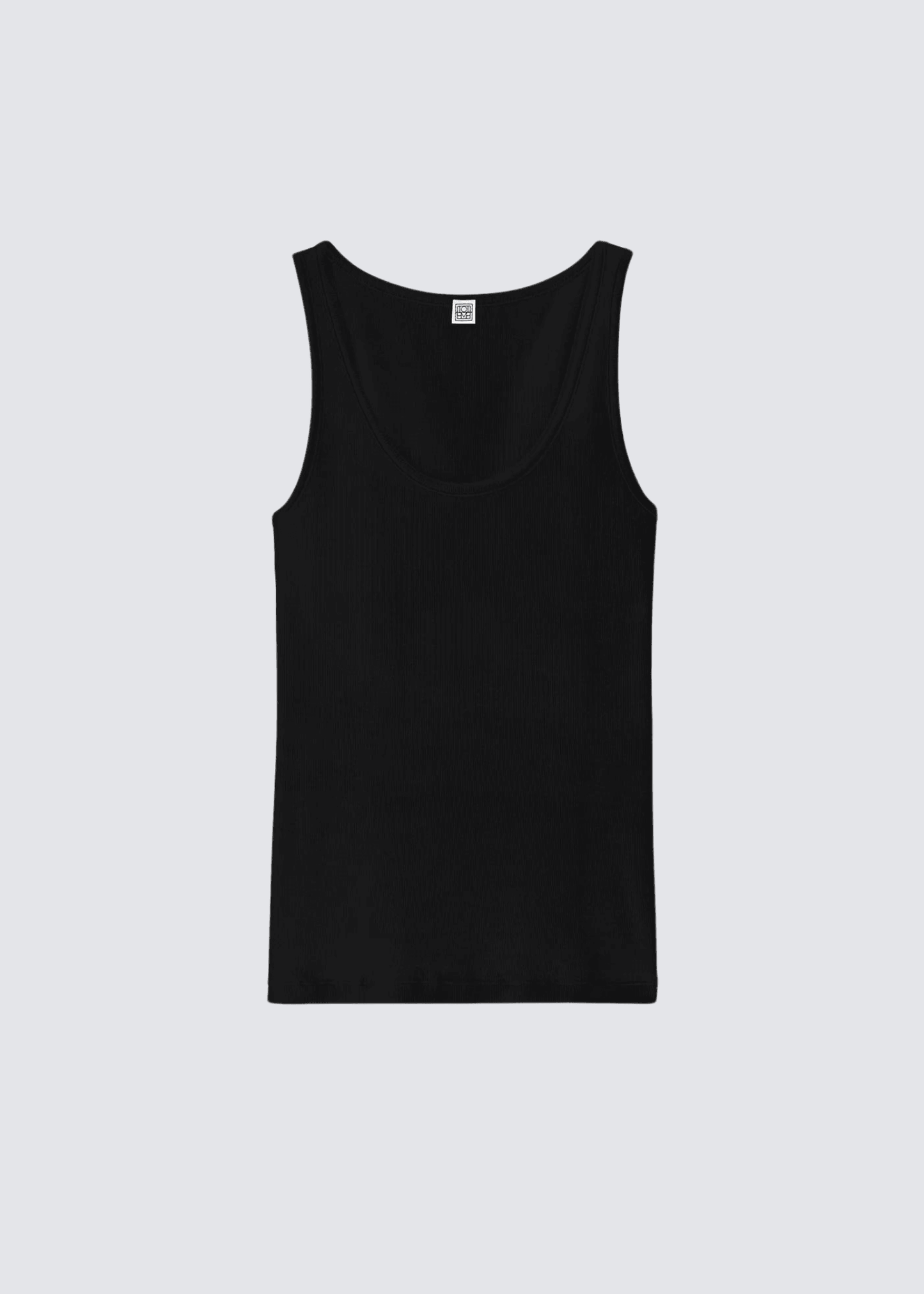 Classic Rib Tank, Black, Tanktop - Lindner Fashion