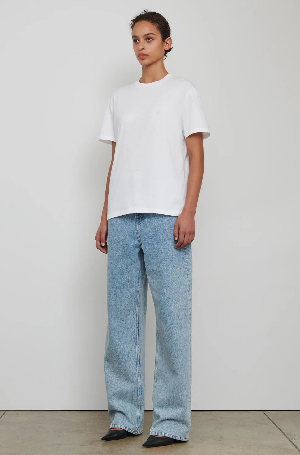 Classic, White, T-Shirt - Lindner Fashion