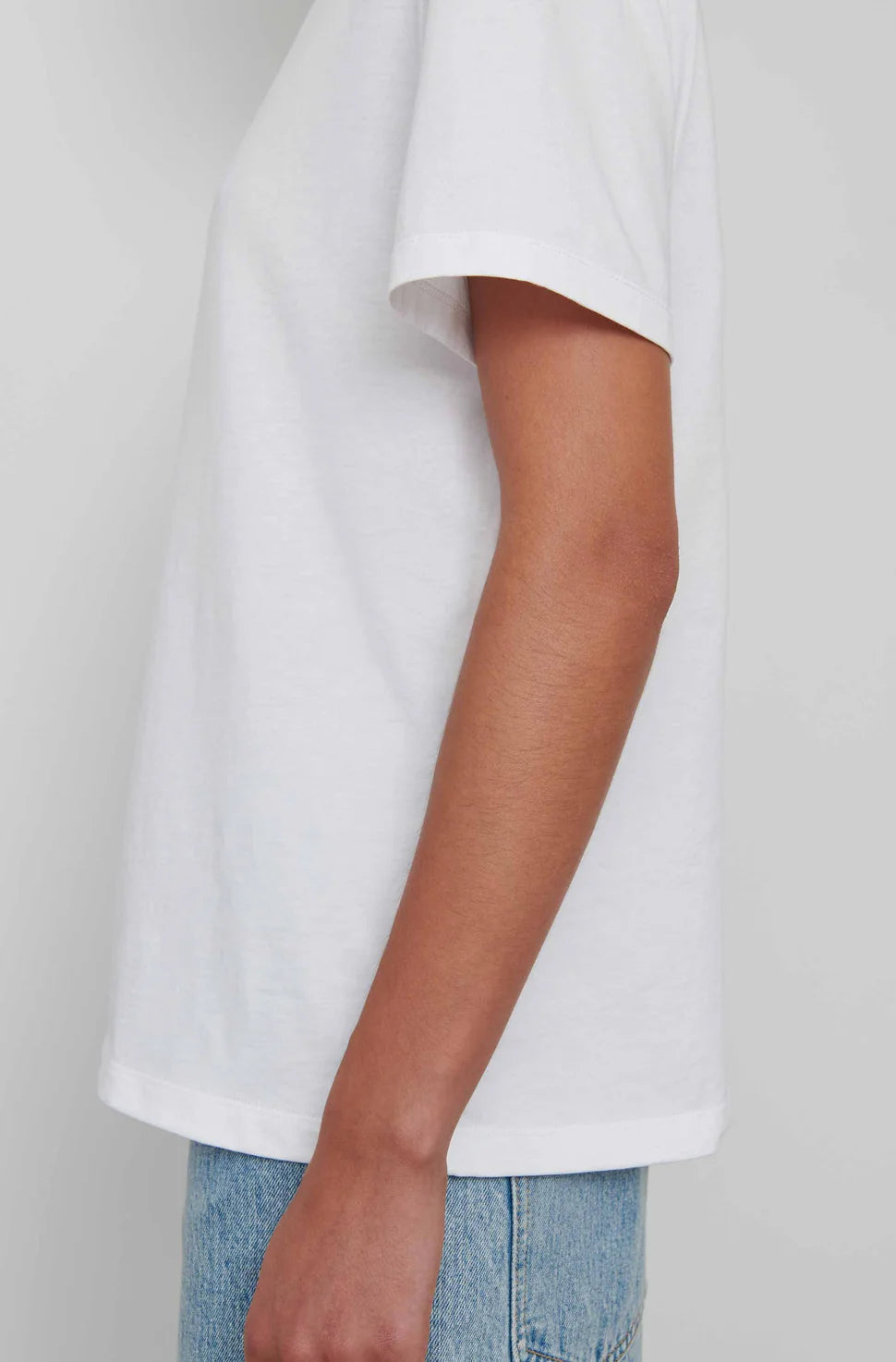 Classic, White, T-Shirt - Lindner Fashion