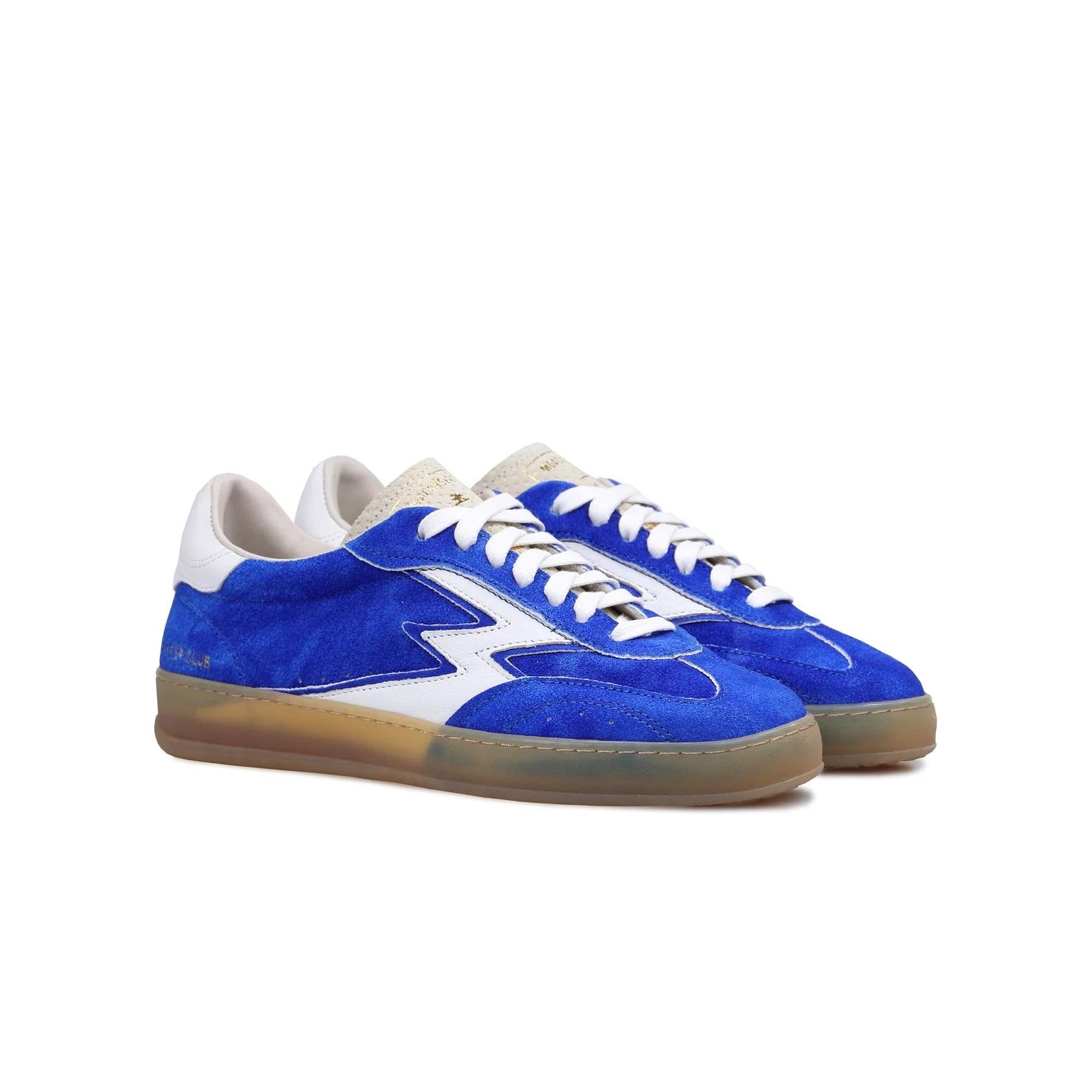 Club, Blue/Off White, Sneaker - Lindner Fashion