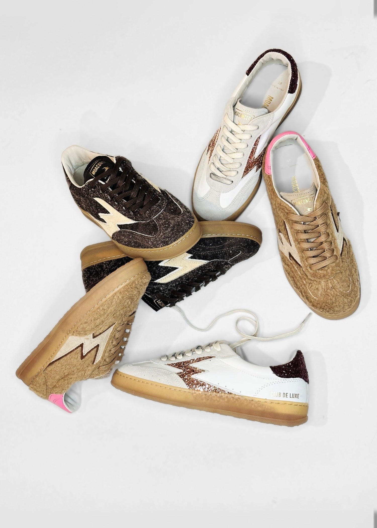 Club, Pink/Teddy, Sneaker - Lindner Fashion