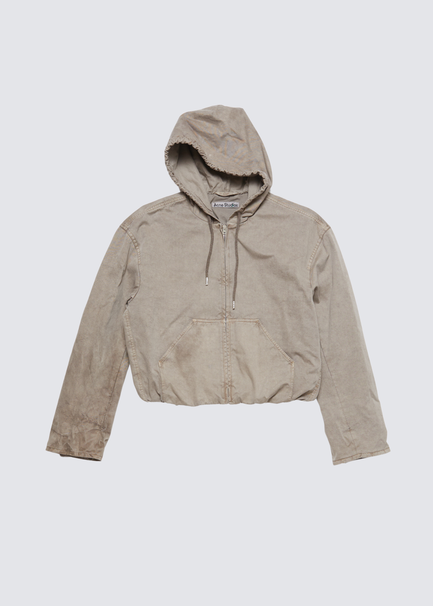 Cotton Bomber, Charcoal, Jacket - Lindner Fashion