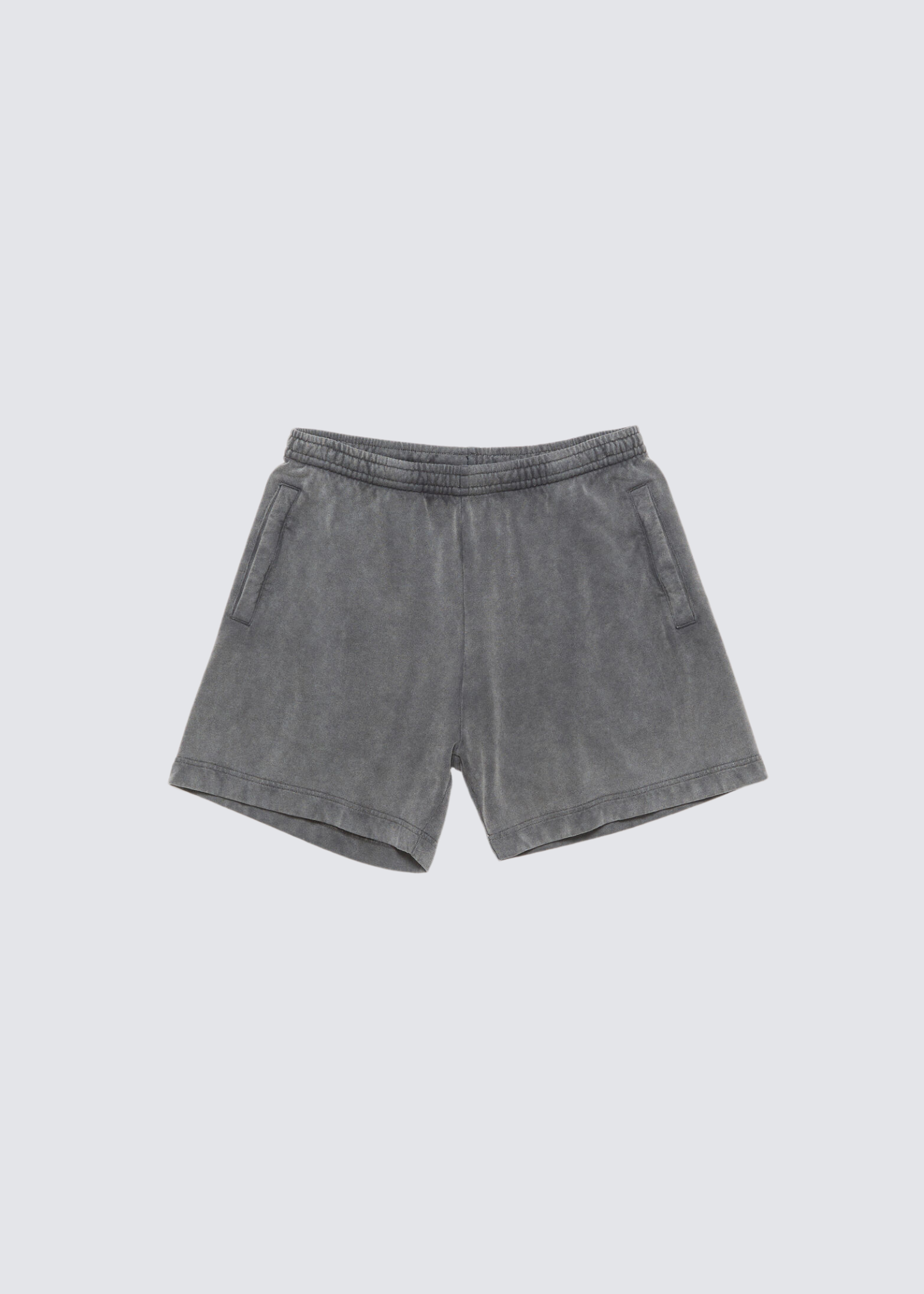 Cotton Shorts, Faded Black, Shorts - Lindner Fashion