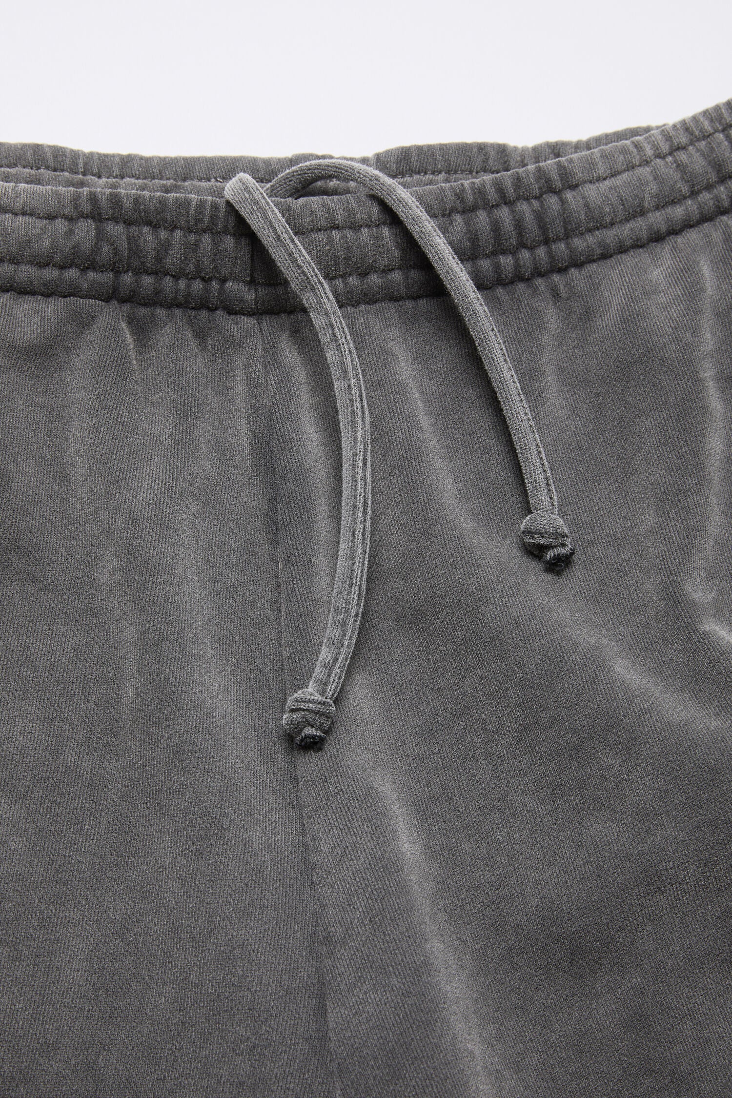 Cotton Shorts, Faded Black, Shorts - Lindner Fashion