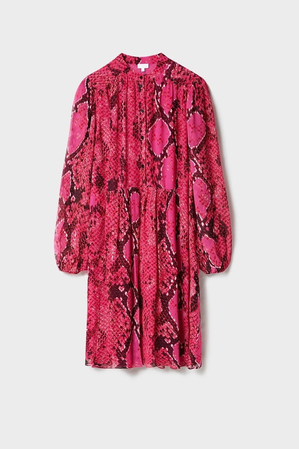 Demi, Pink/Python, Kleid - Lindner Fashion