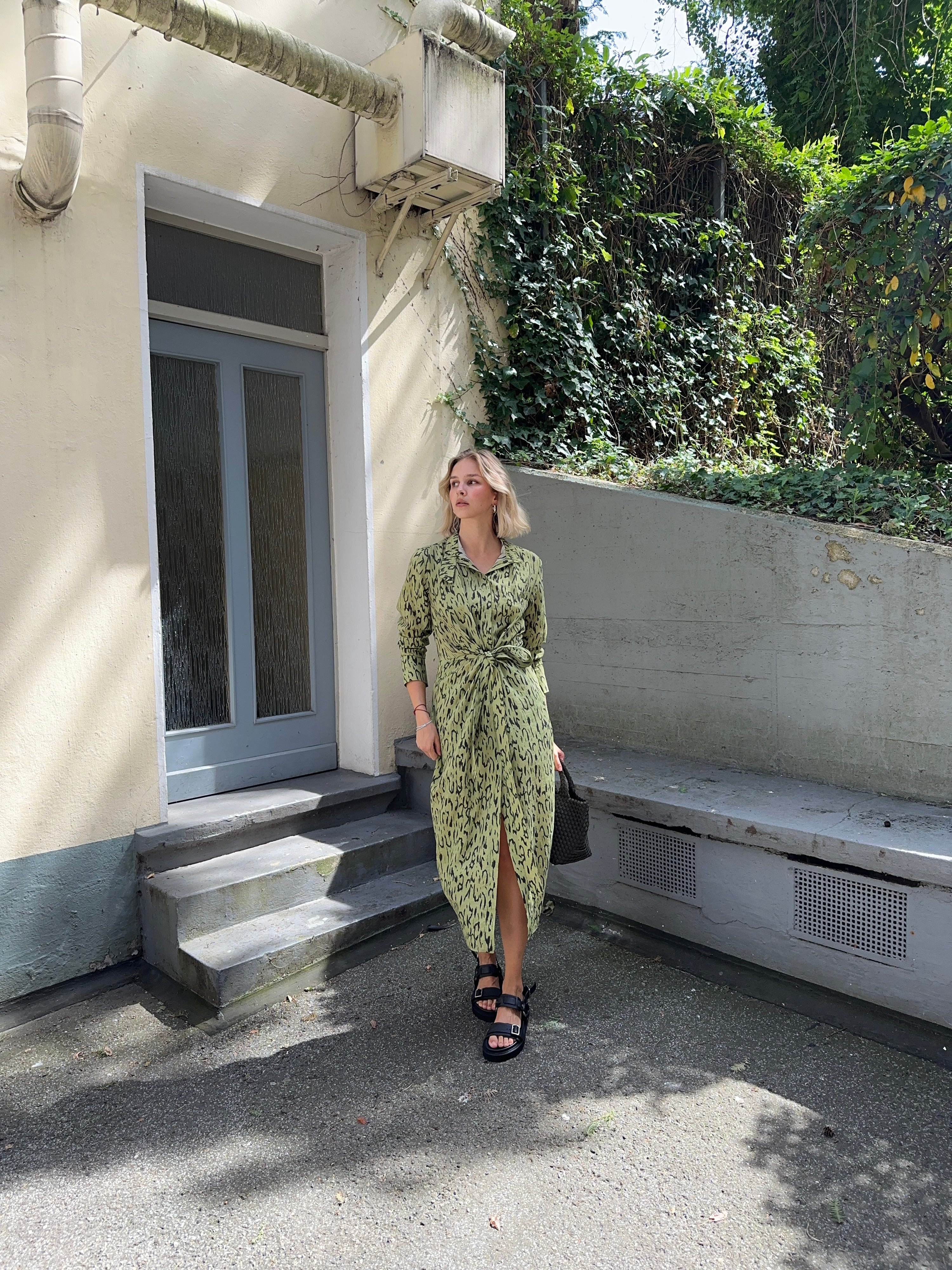 Dorani, Feline/Lemon Grass Shadow, Kleid - Lindner Fashion