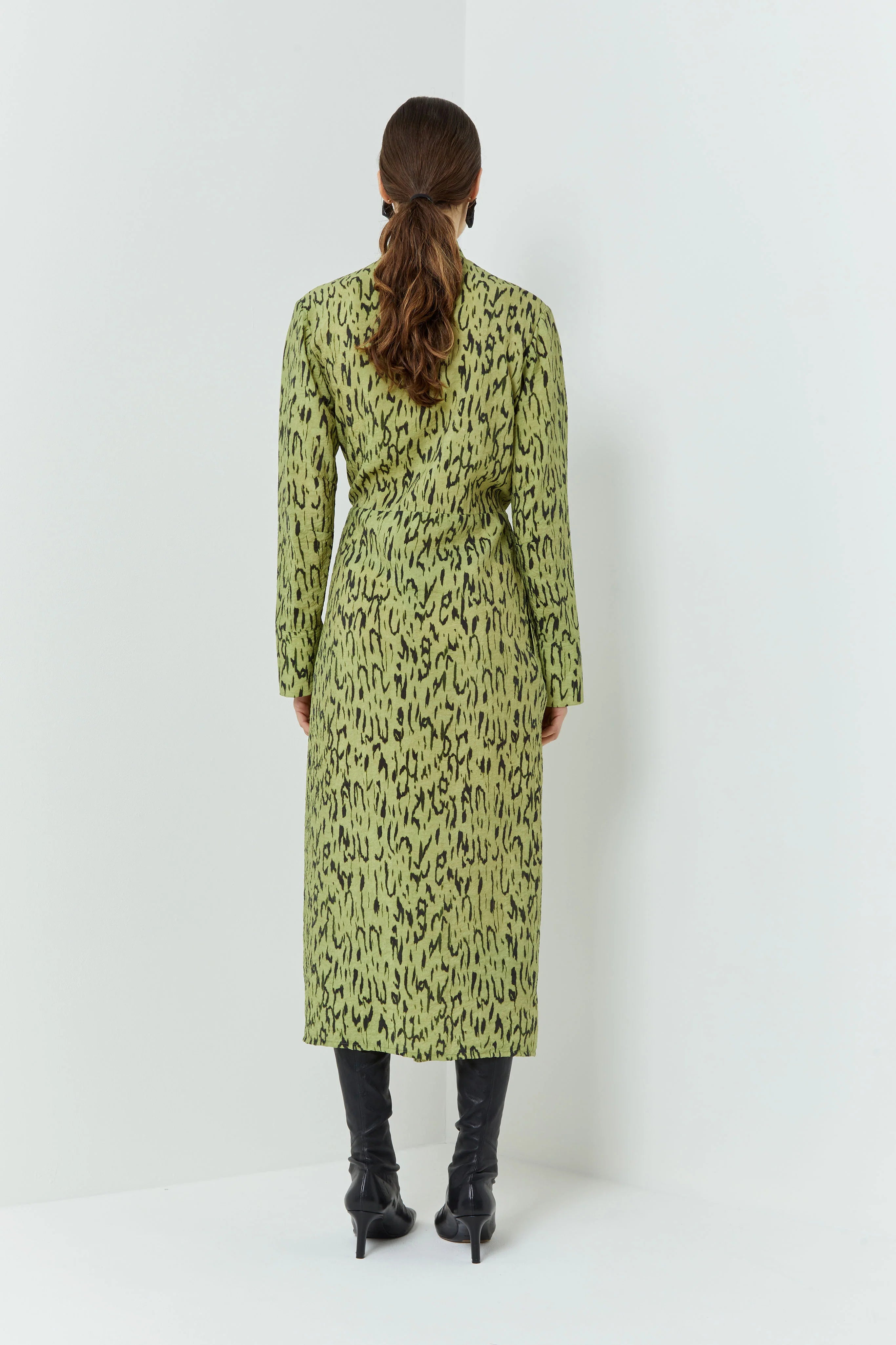 Dorani, Feline/Lemon Grass Shadow, Kleid - Lindner Fashion