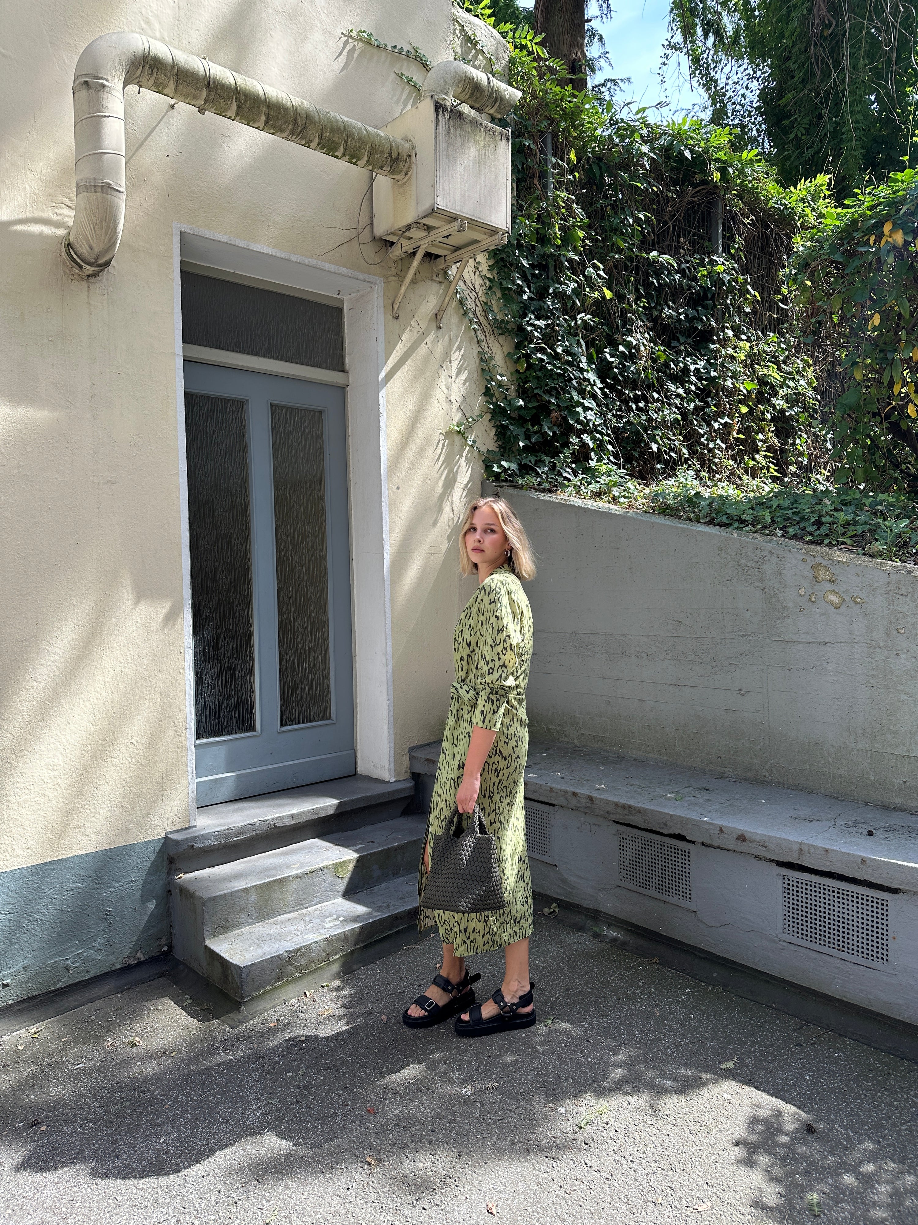 Dorani, Feline/Lemon Grass Shadow, Kleid - Lindner Fashion