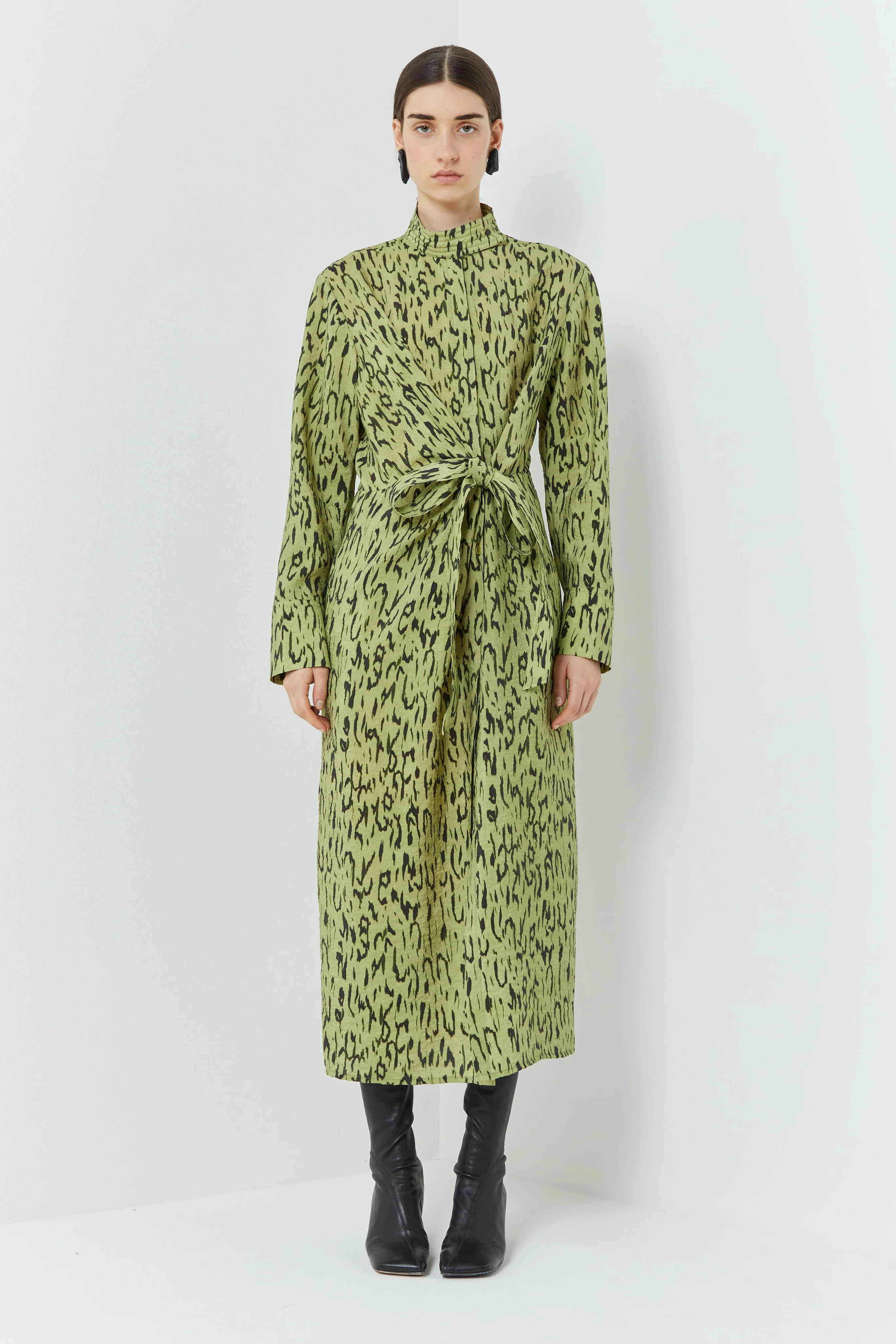 Dorani, Feline/Lemon Grass Shadow, Kleid - Lindner Fashion