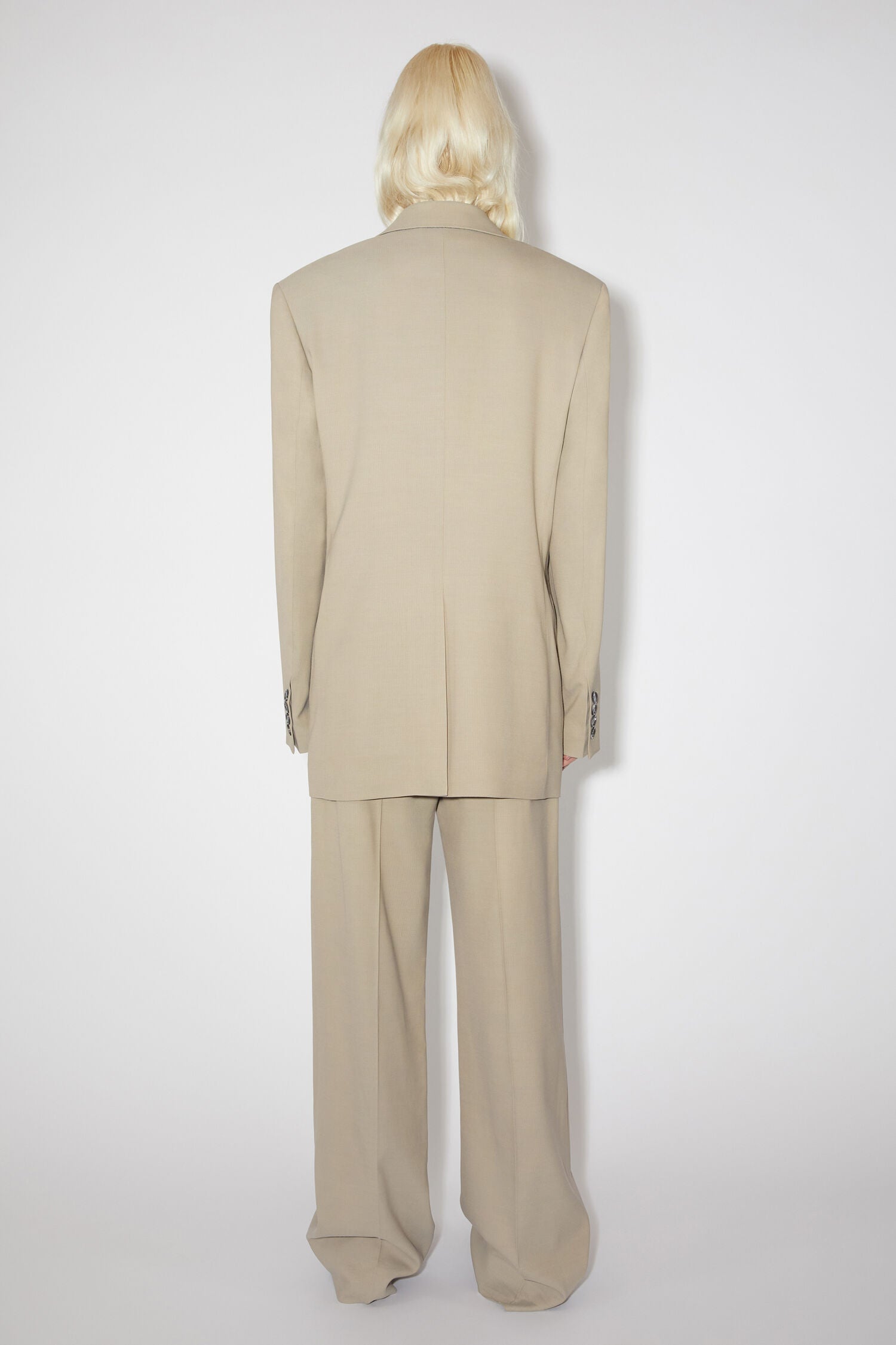 Double Breasted, Dust Grey, Blazer - Lindner Fashion