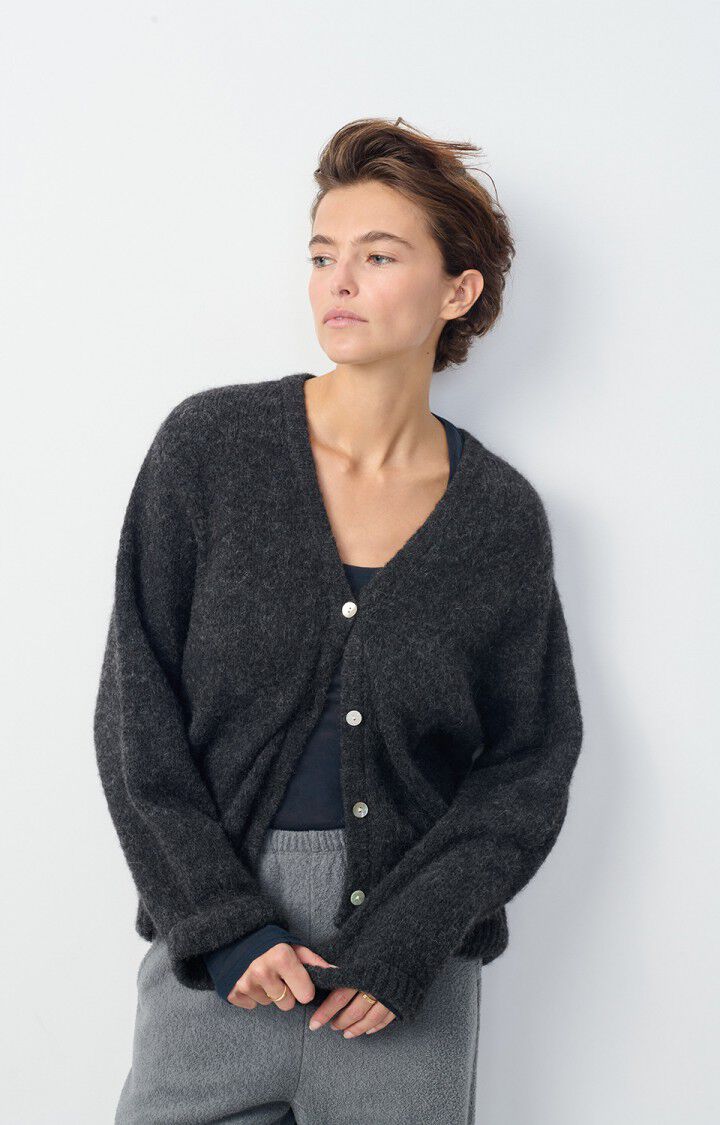 East, Anthracite, Cardigan - Lindner Fashion