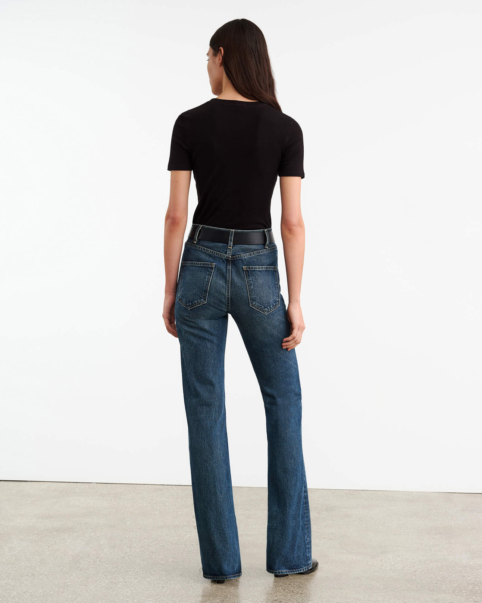 Elin, Black, T-Shirt - Lindner Fashion