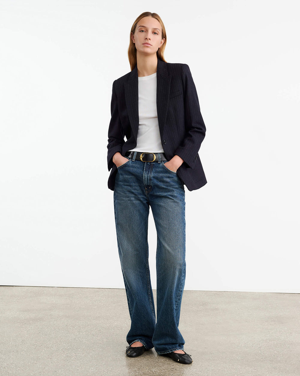 Elin, White, T-Shirt - Lindner Fashion