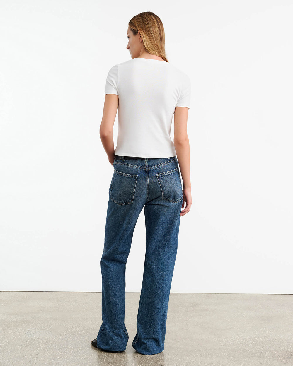 Elin, White, T-Shirt - Lindner Fashion