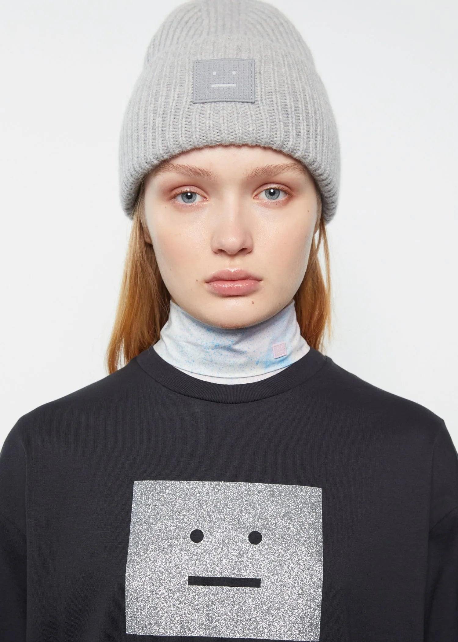 Acne grey beanie sales