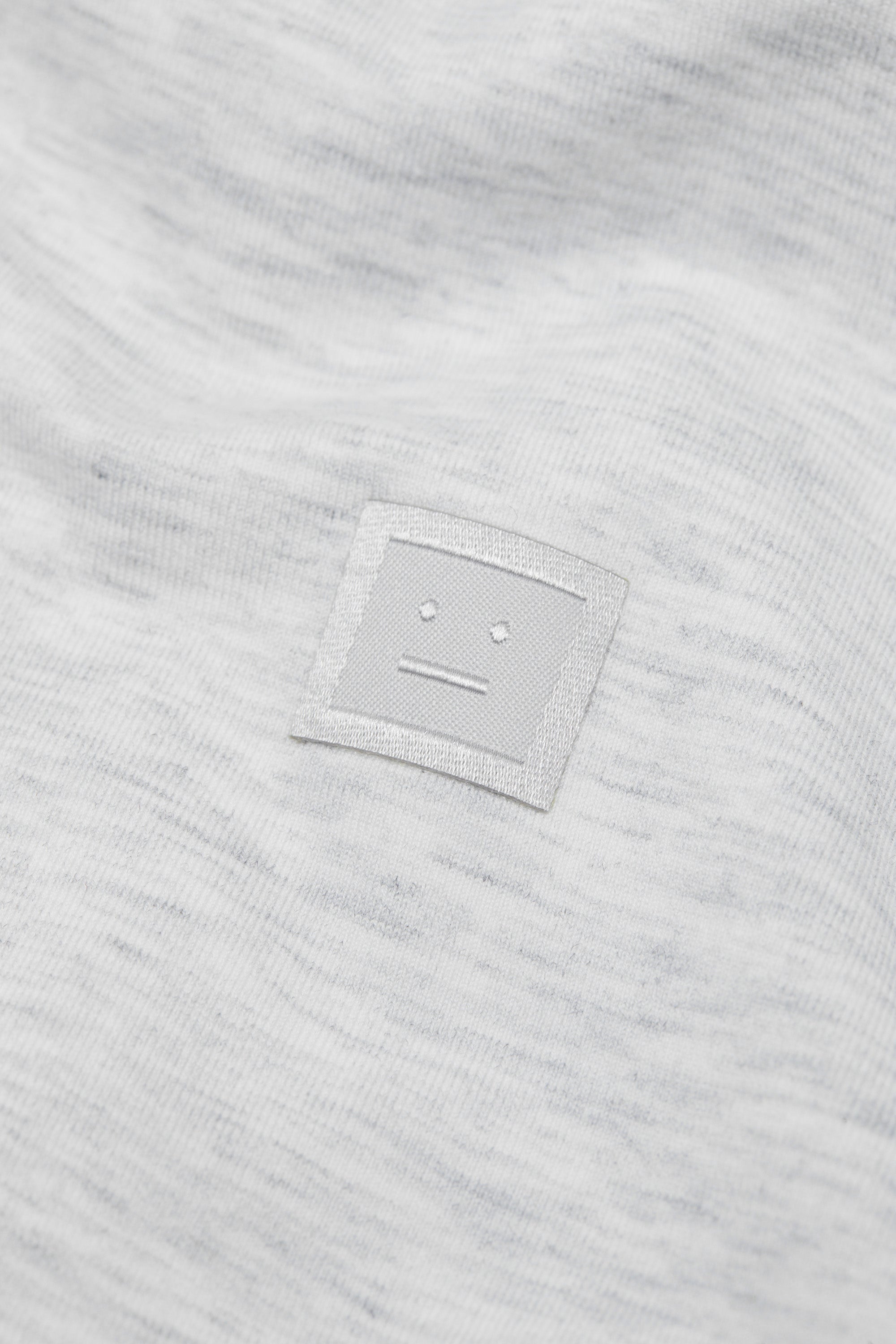 Face, Pale Grey, T-Shirt - Lindner Fashion