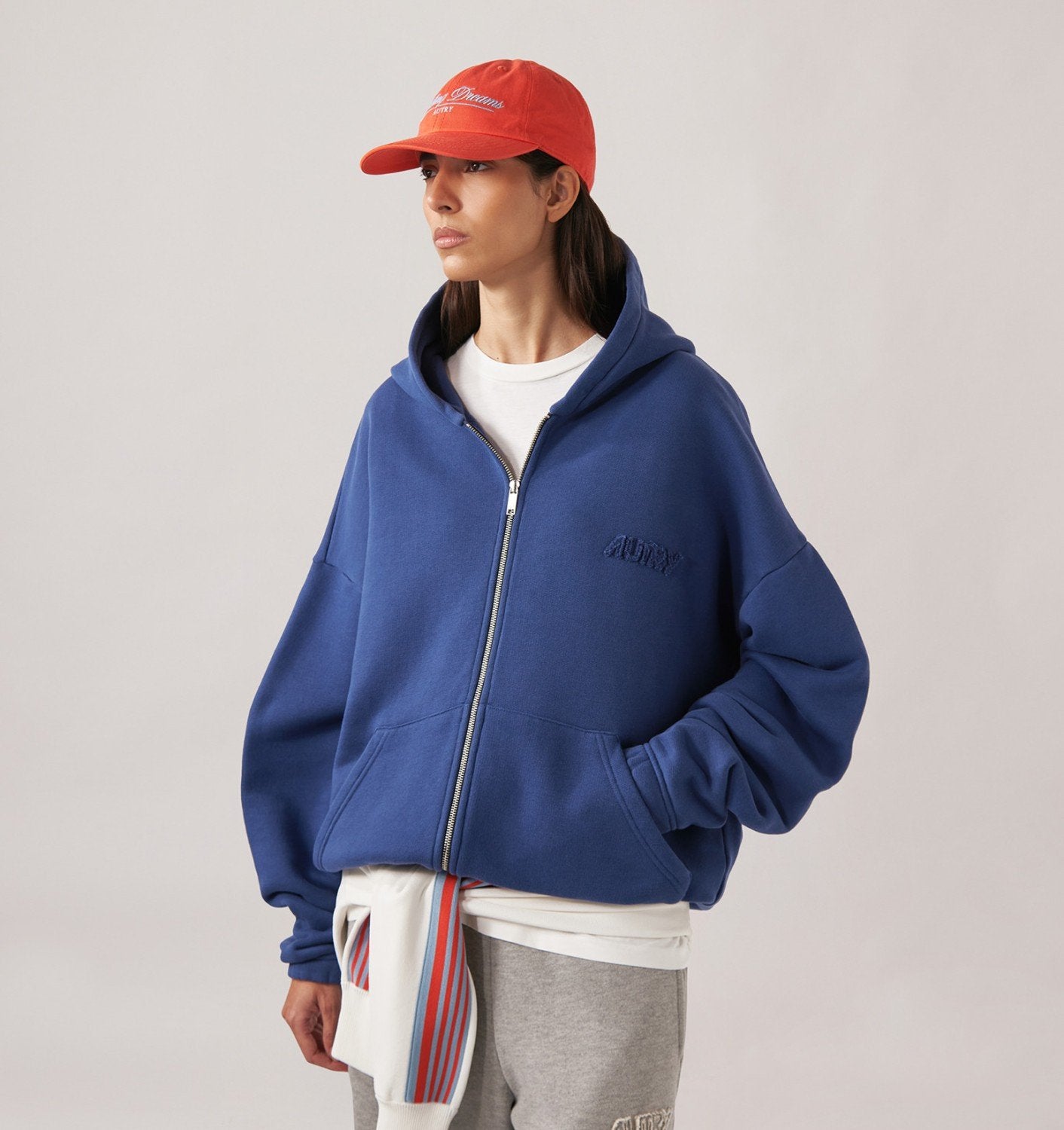 Blau, Hoodie