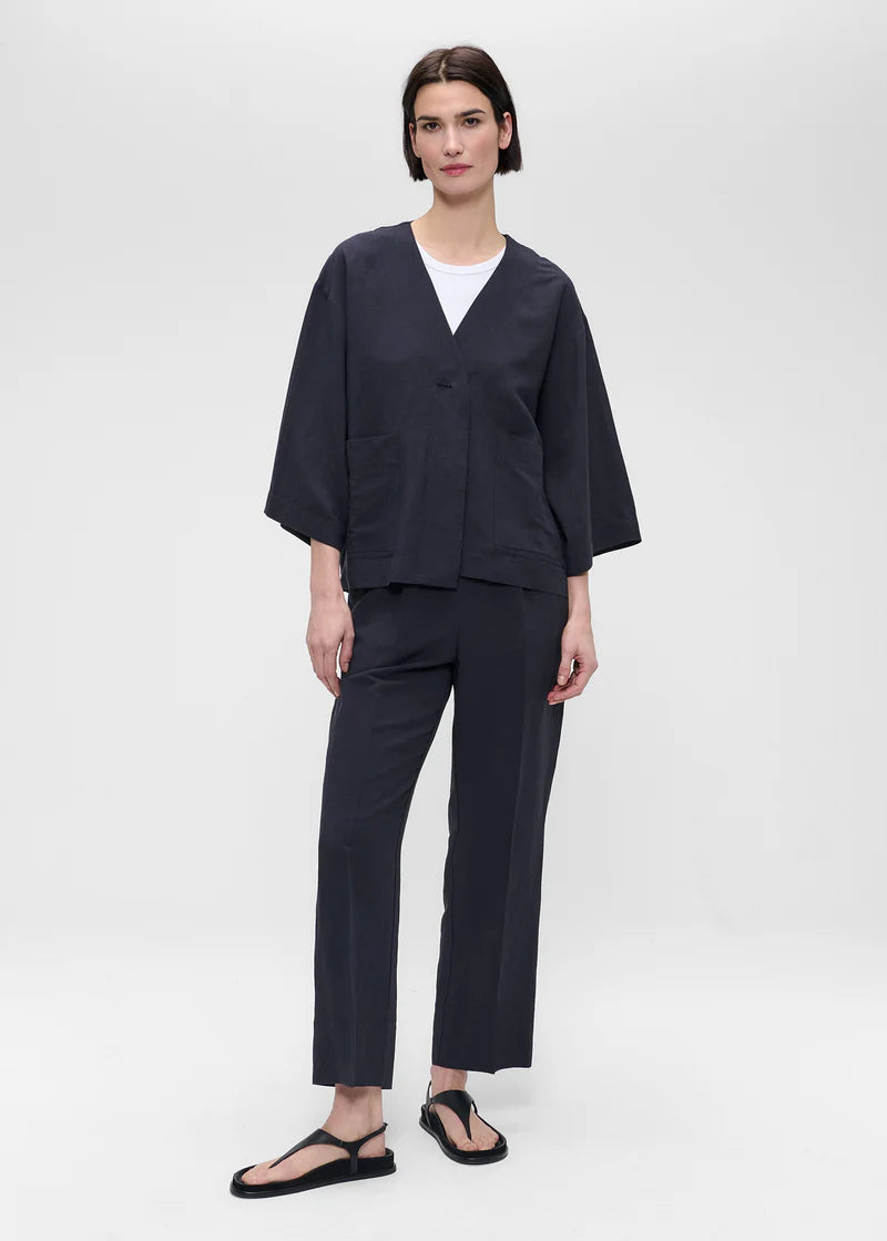 Fine Linen, Slate, Hemd - Lindner Fashion