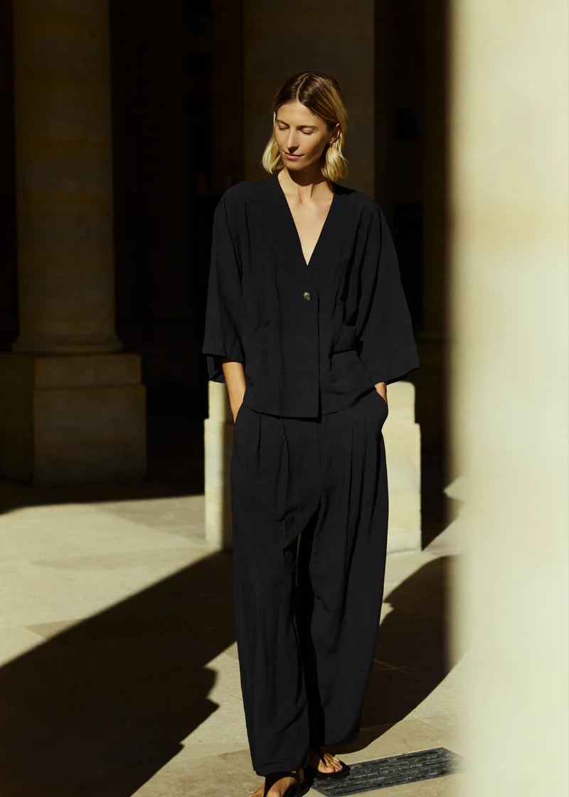 Fine Linen, Slate, Hemd - Lindner Fashion