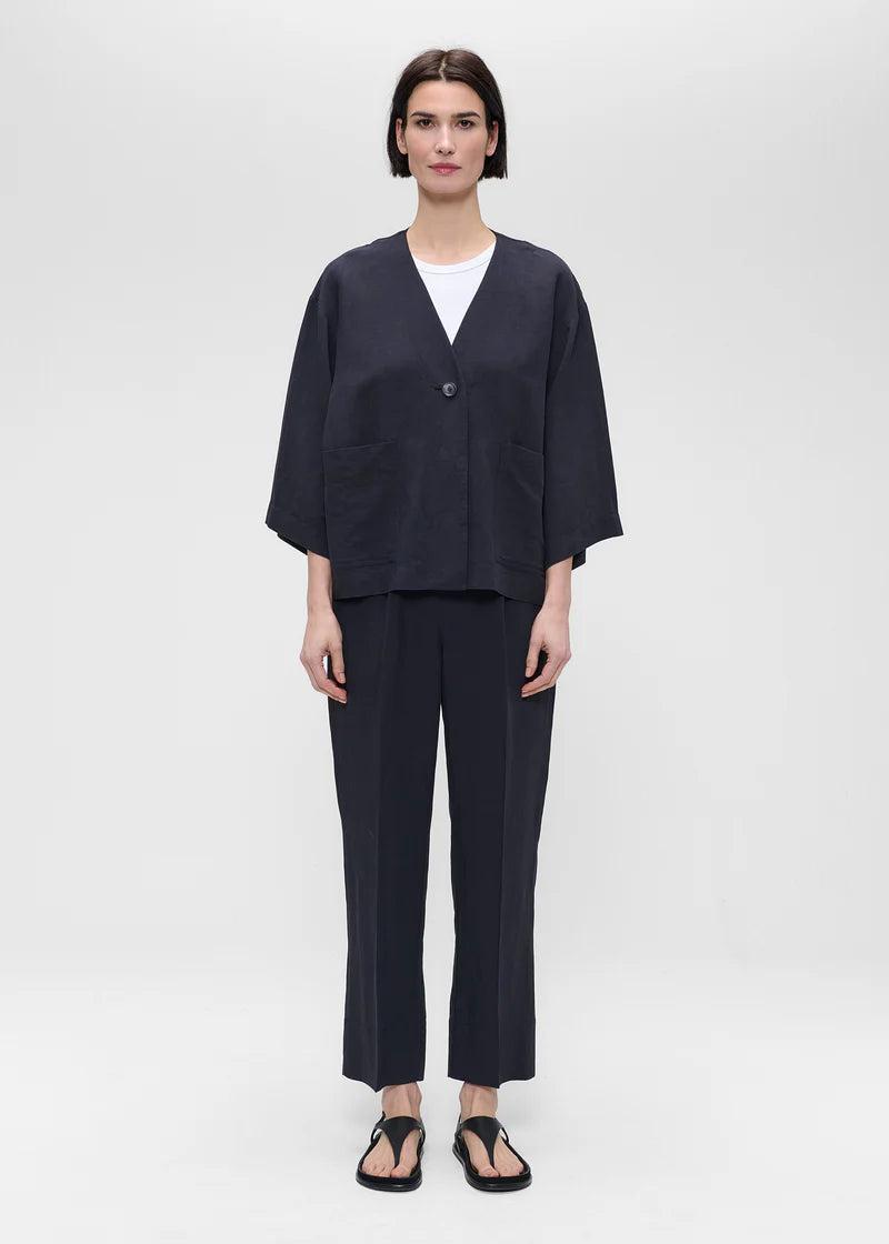 Fine Linen, Slate, Hemd - Lindner Fashion