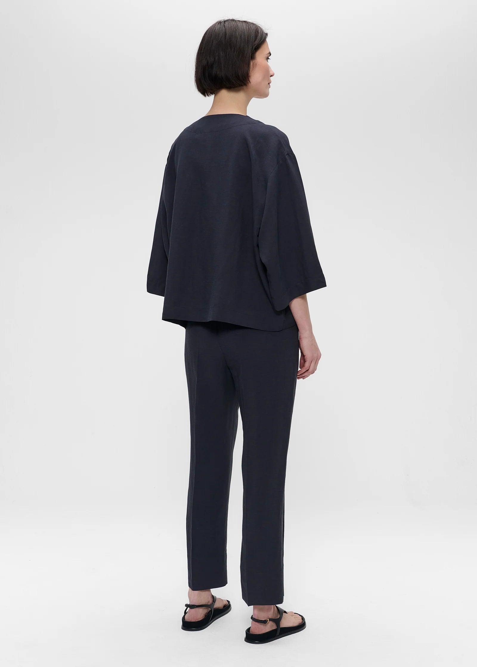 Fine Linen, Slate, Hemd - Lindner Fashion