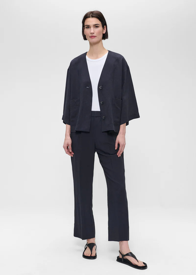 Fine Linen, Slate, Hemd - Lindner Fashion