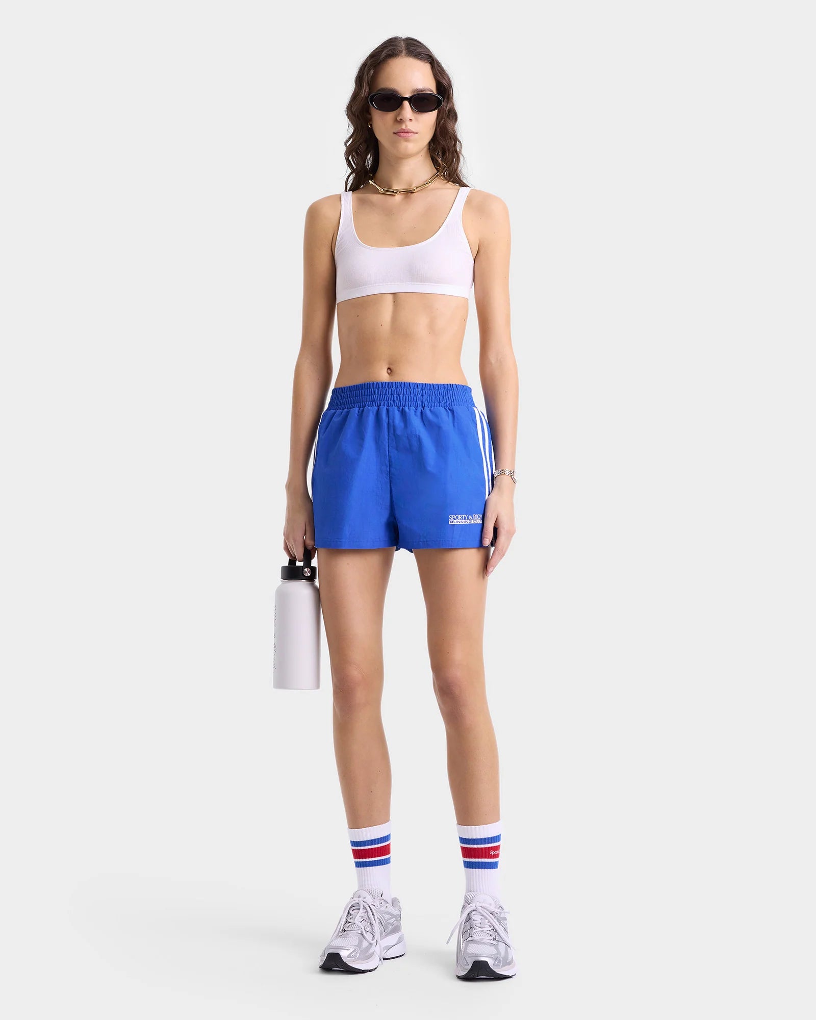 Finish Line, Paris Blue, Shorts - Lindner Fashion