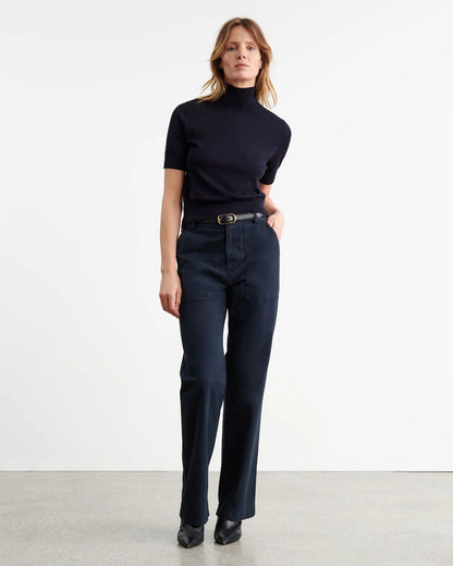 Gaby, Midnight, Pants - Lindner Fashion