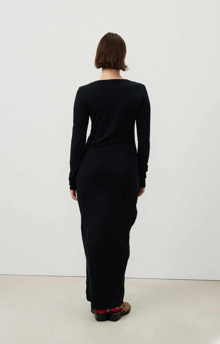 Gamipy, Noir, Kleid - Lindner Fashion