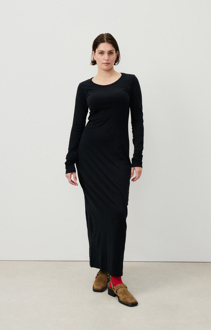 Gamipy, Noir, Kleid - Lindner Fashion