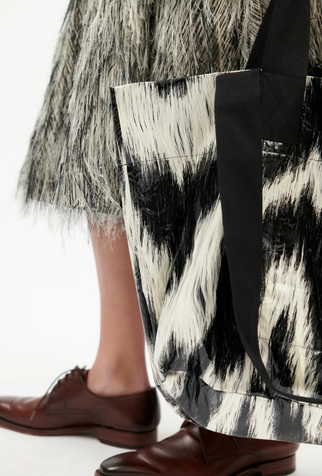 Graphic, Black/White, Tasche - Lindner Fashion