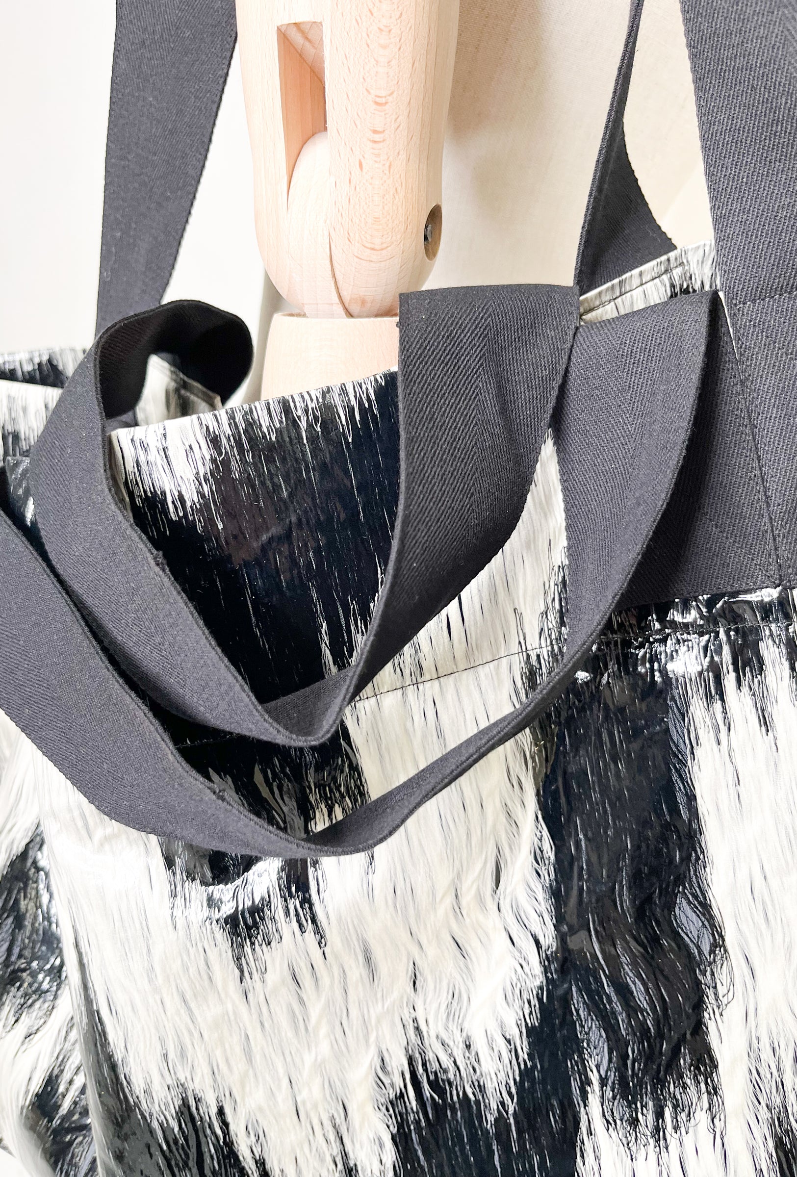 Graphic, Black/White, Tasche - Lindner Fashion